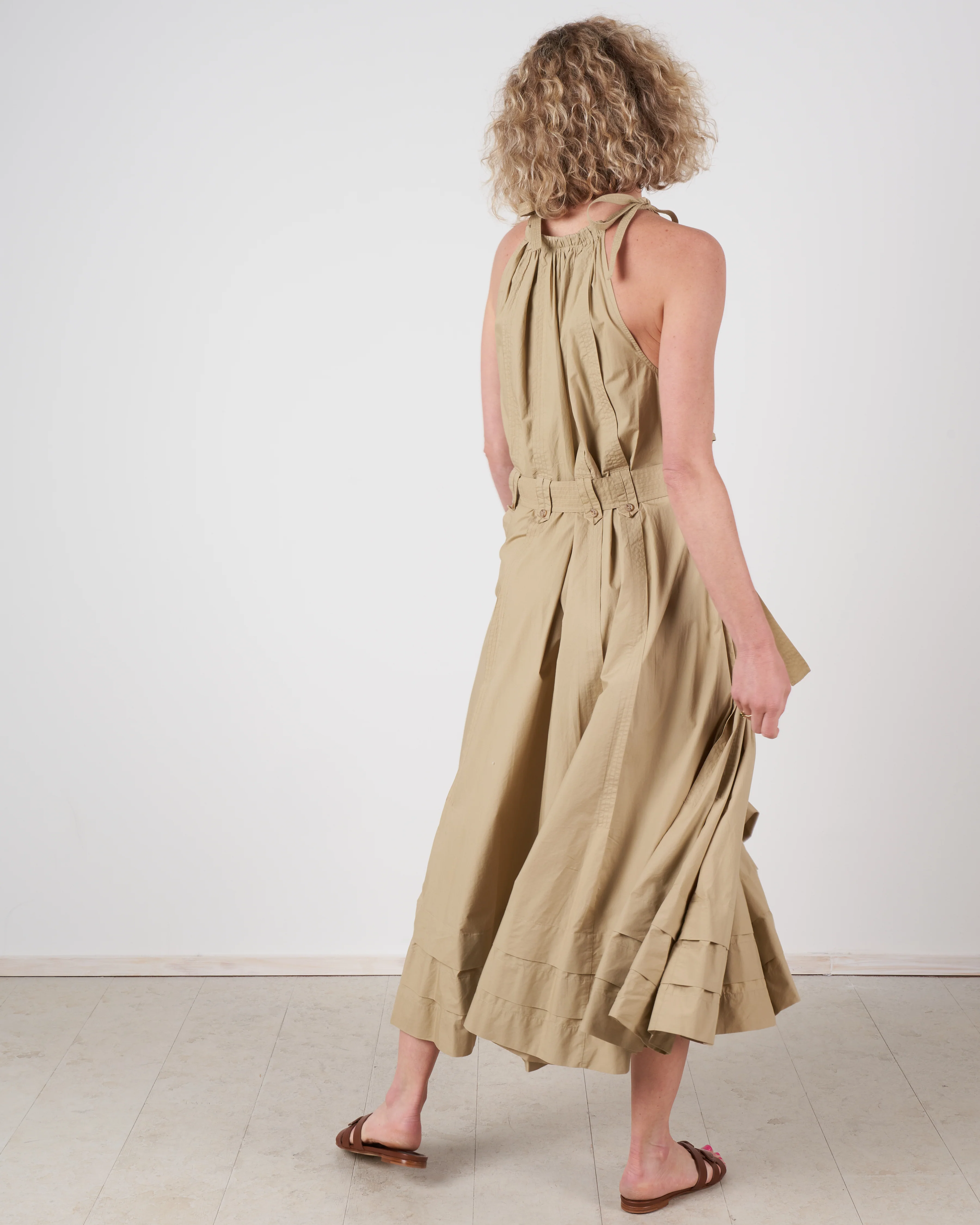 joni dress - khaki - Image 4