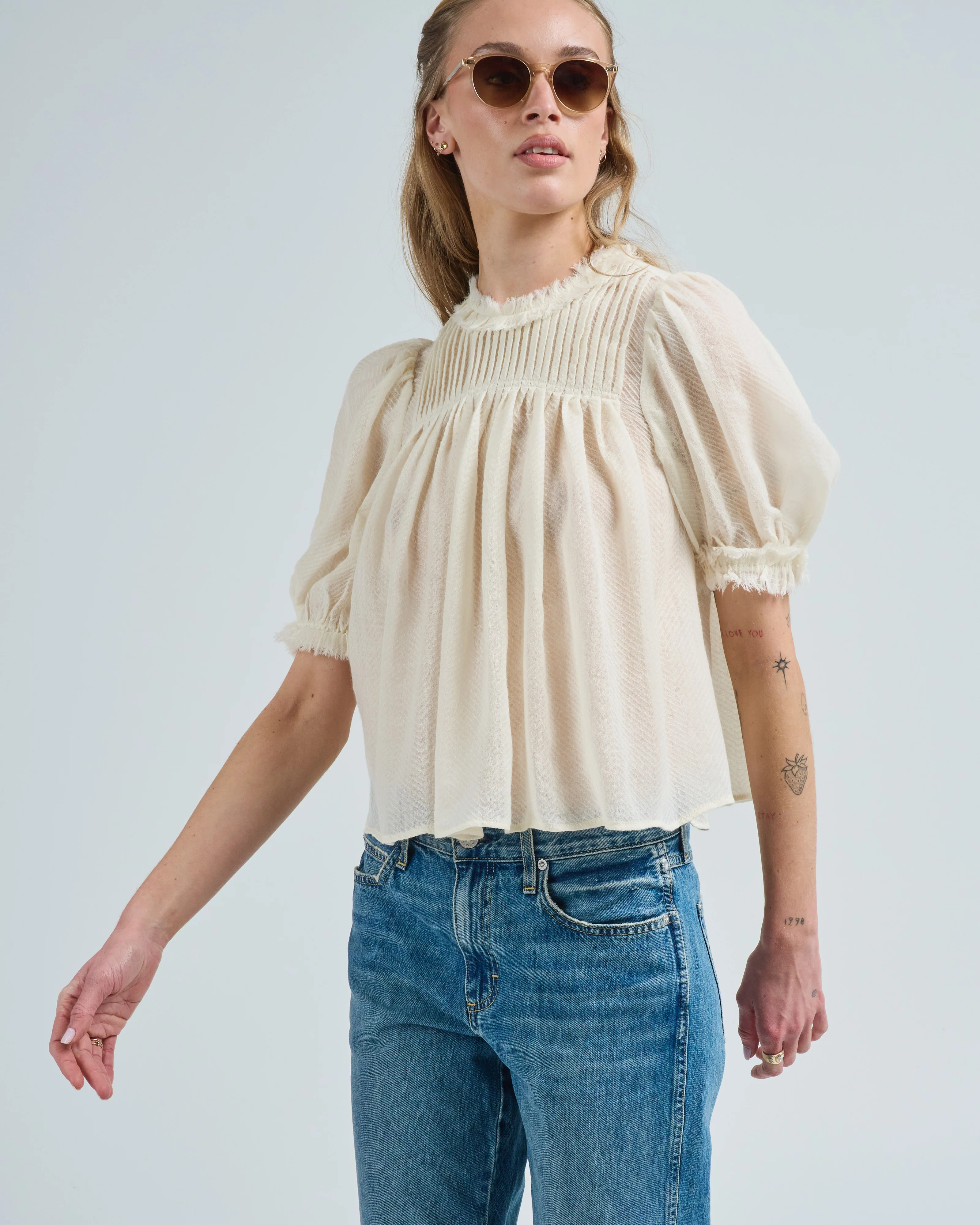 karlyn puff sleeve top - Image 3