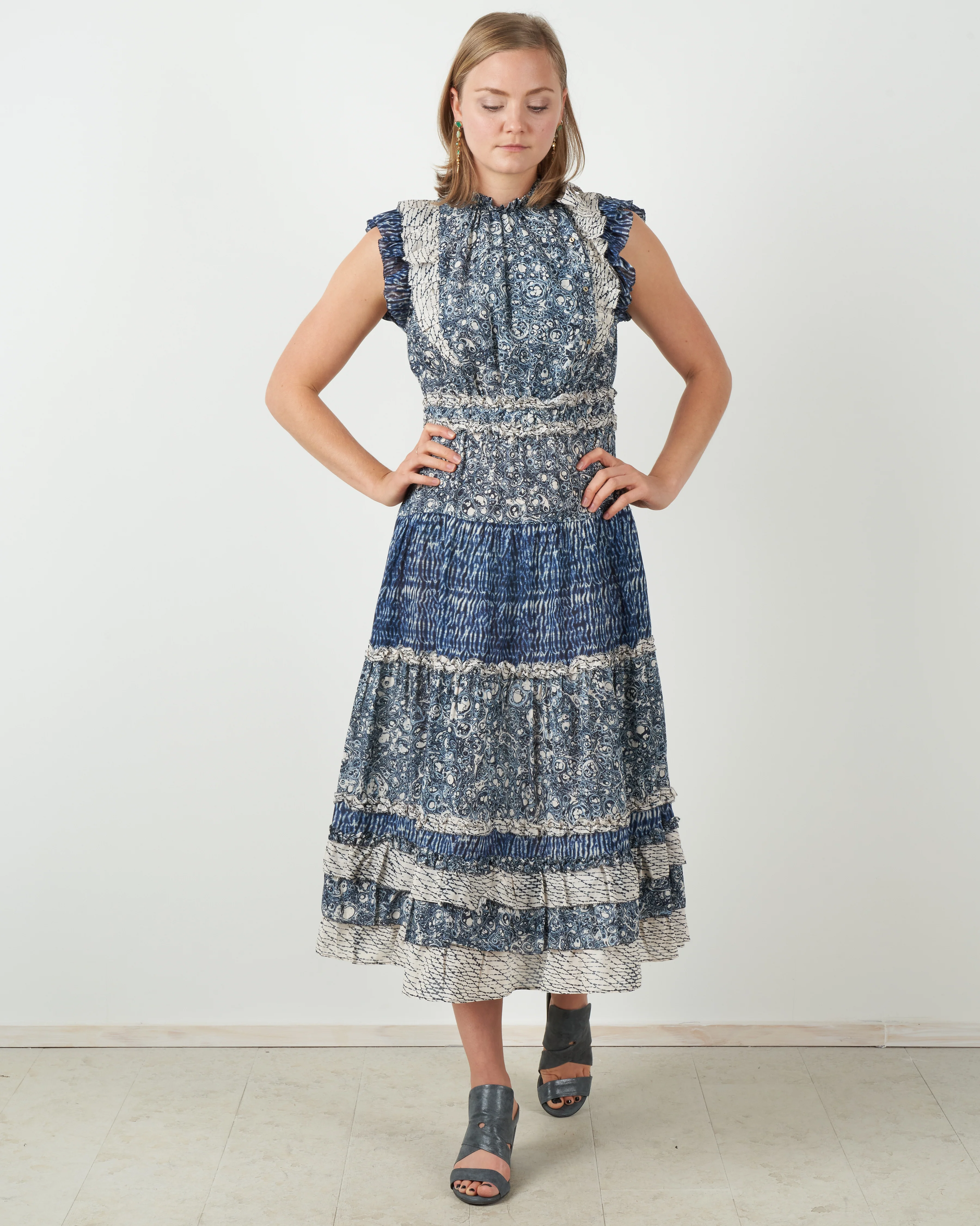 kiri dress - indigo - Image 2