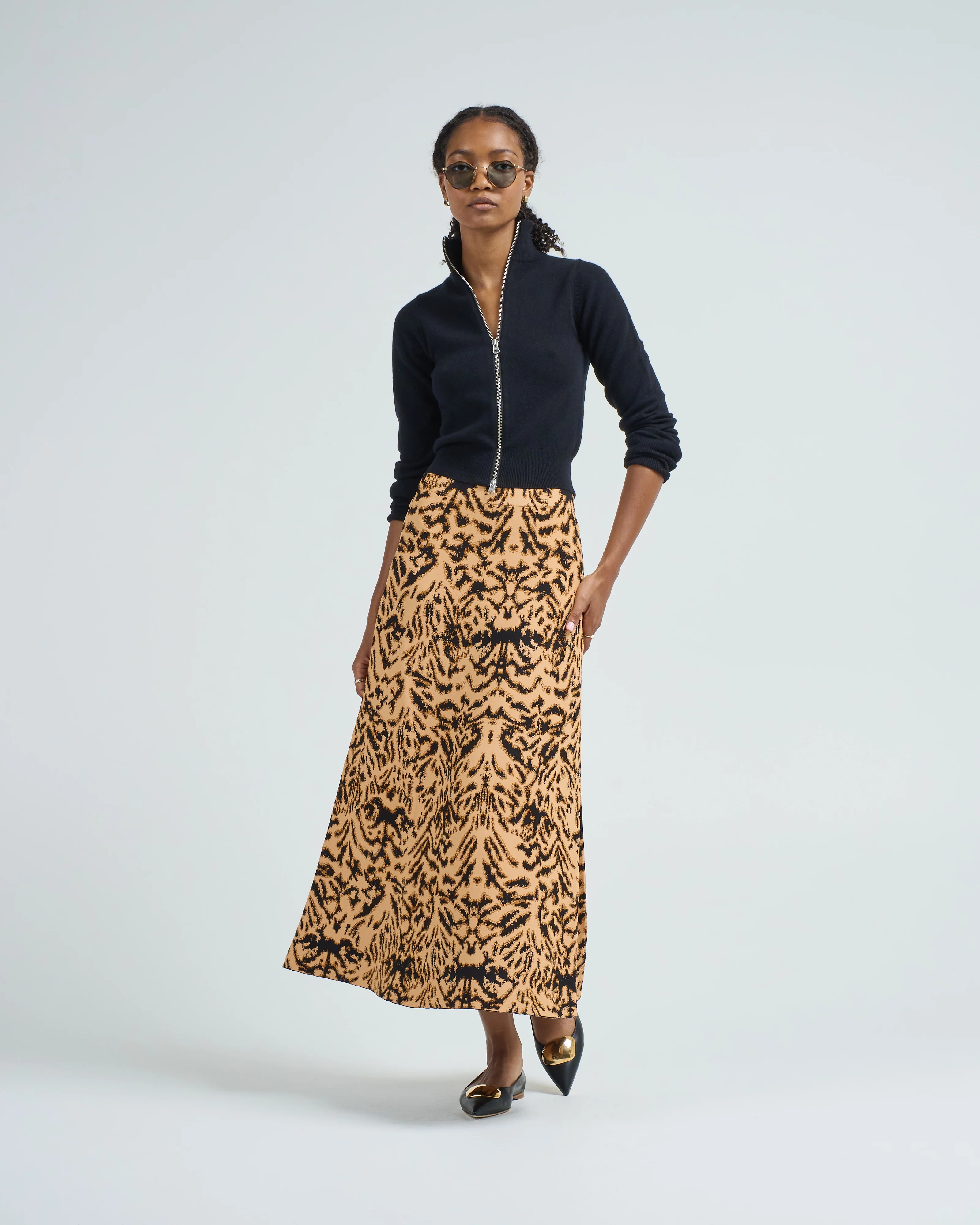 lani jacquard knit skirt - Image 2