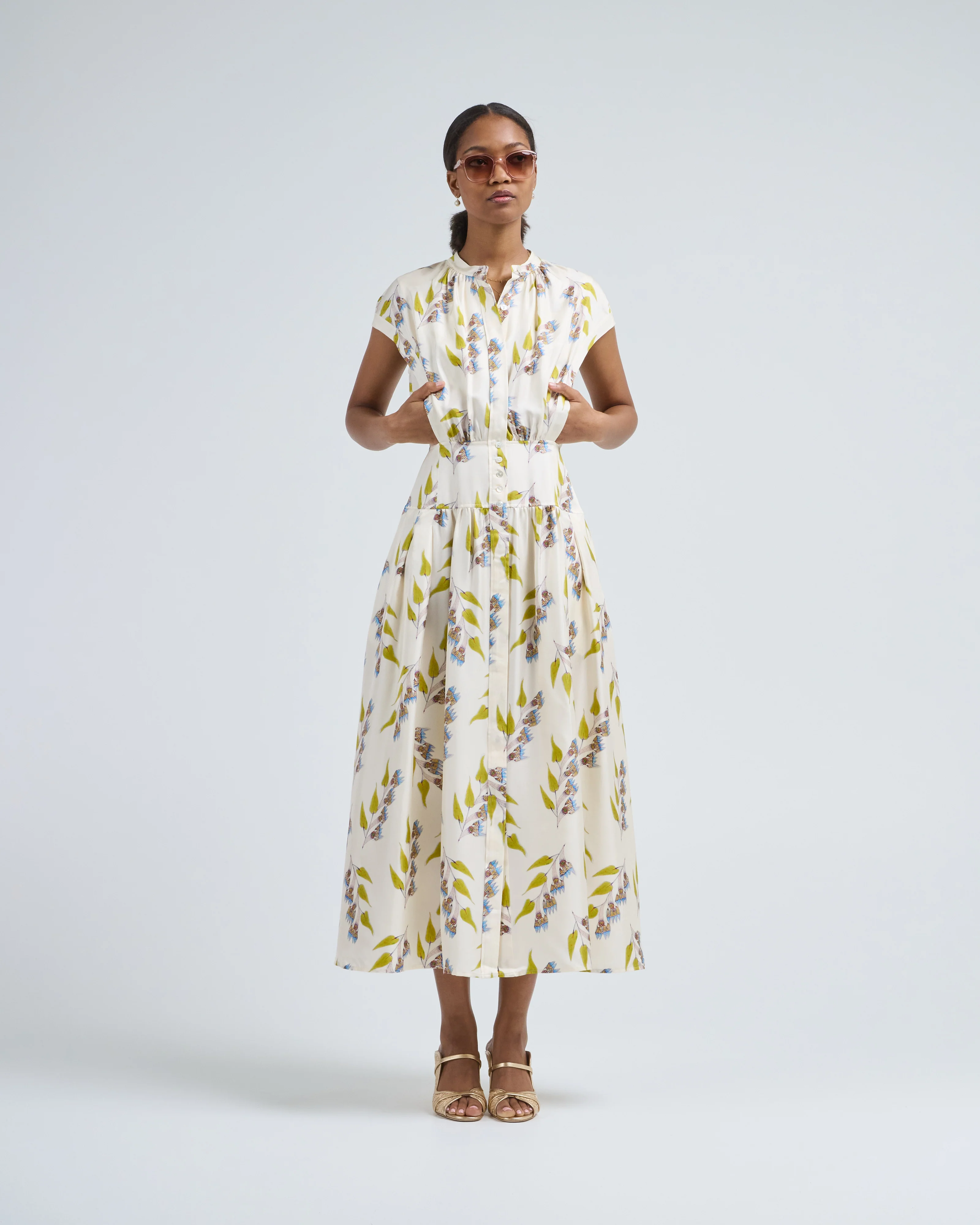 lausanne sl button up dress - Image 3