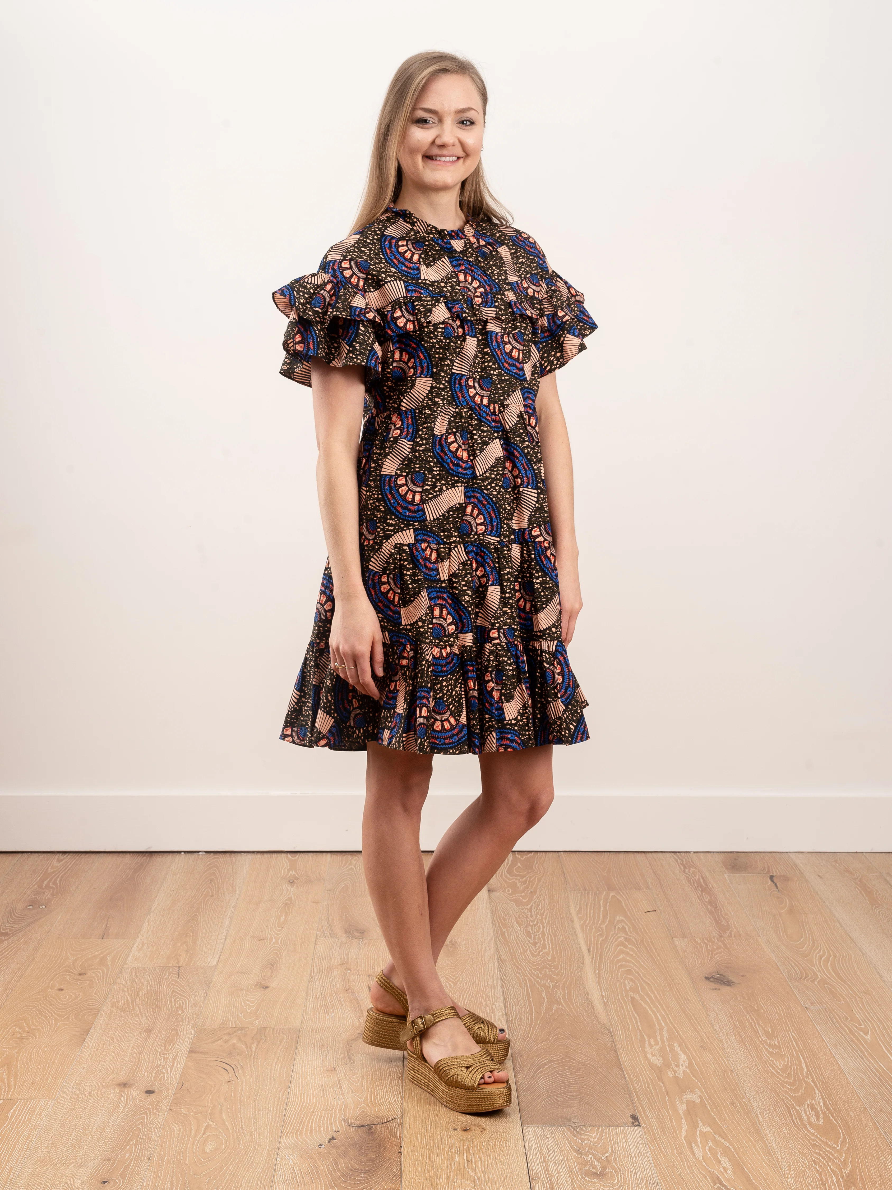 leonie dress - army - Image 3
