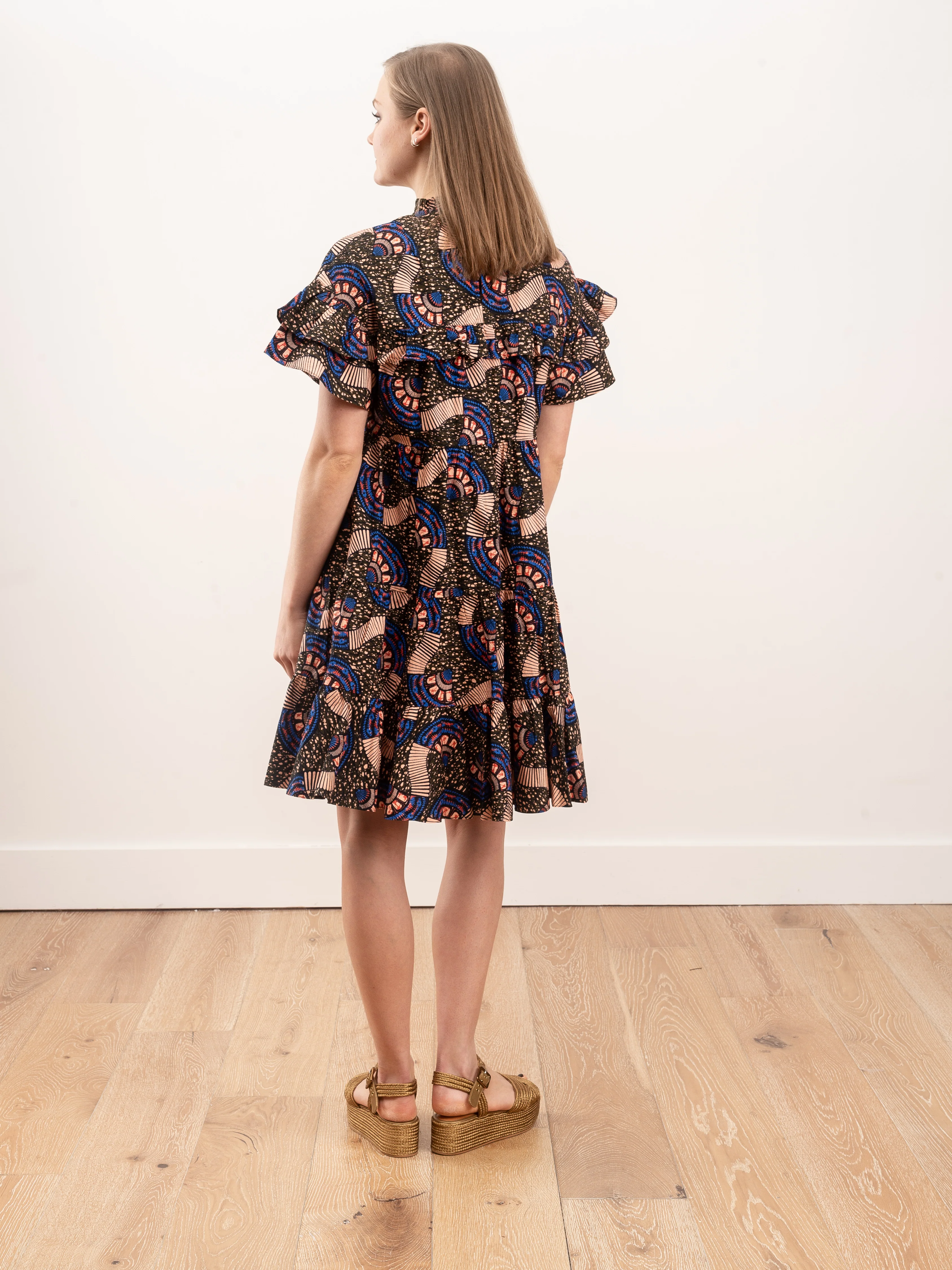 leonie dress - army - Image 5