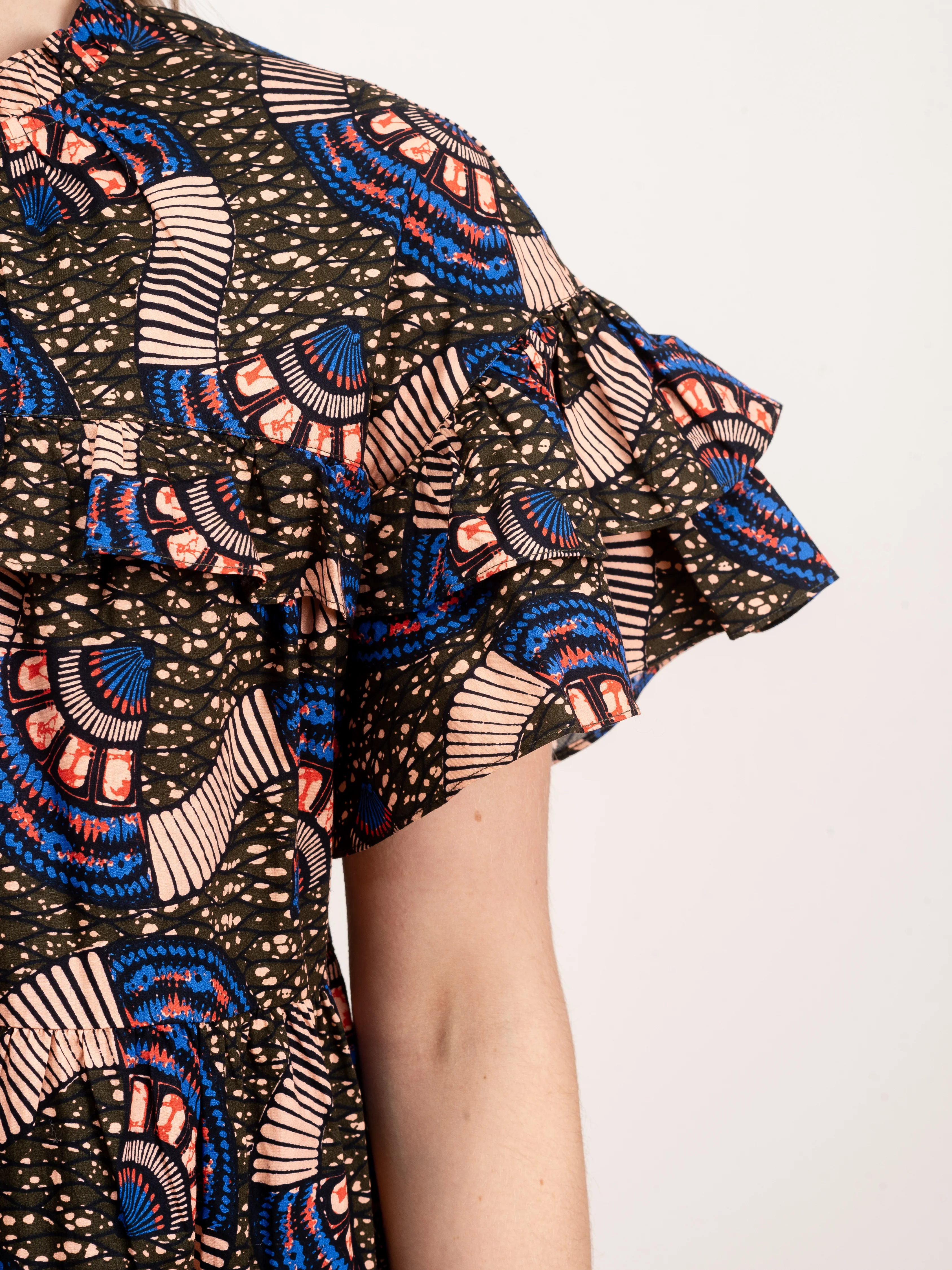 leonie dress - army - Image 6
