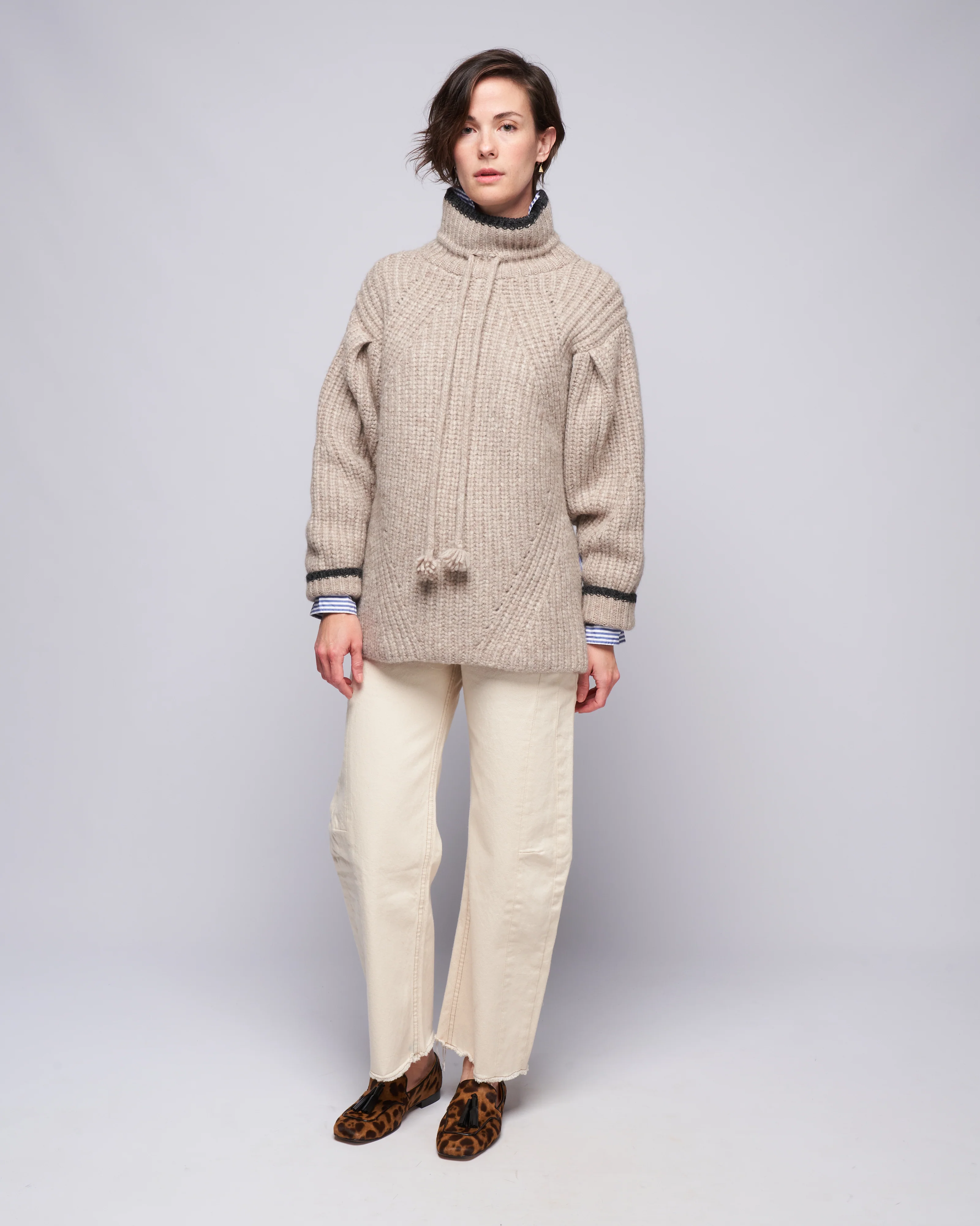 liese turtleneck - cobblestone - Image 2