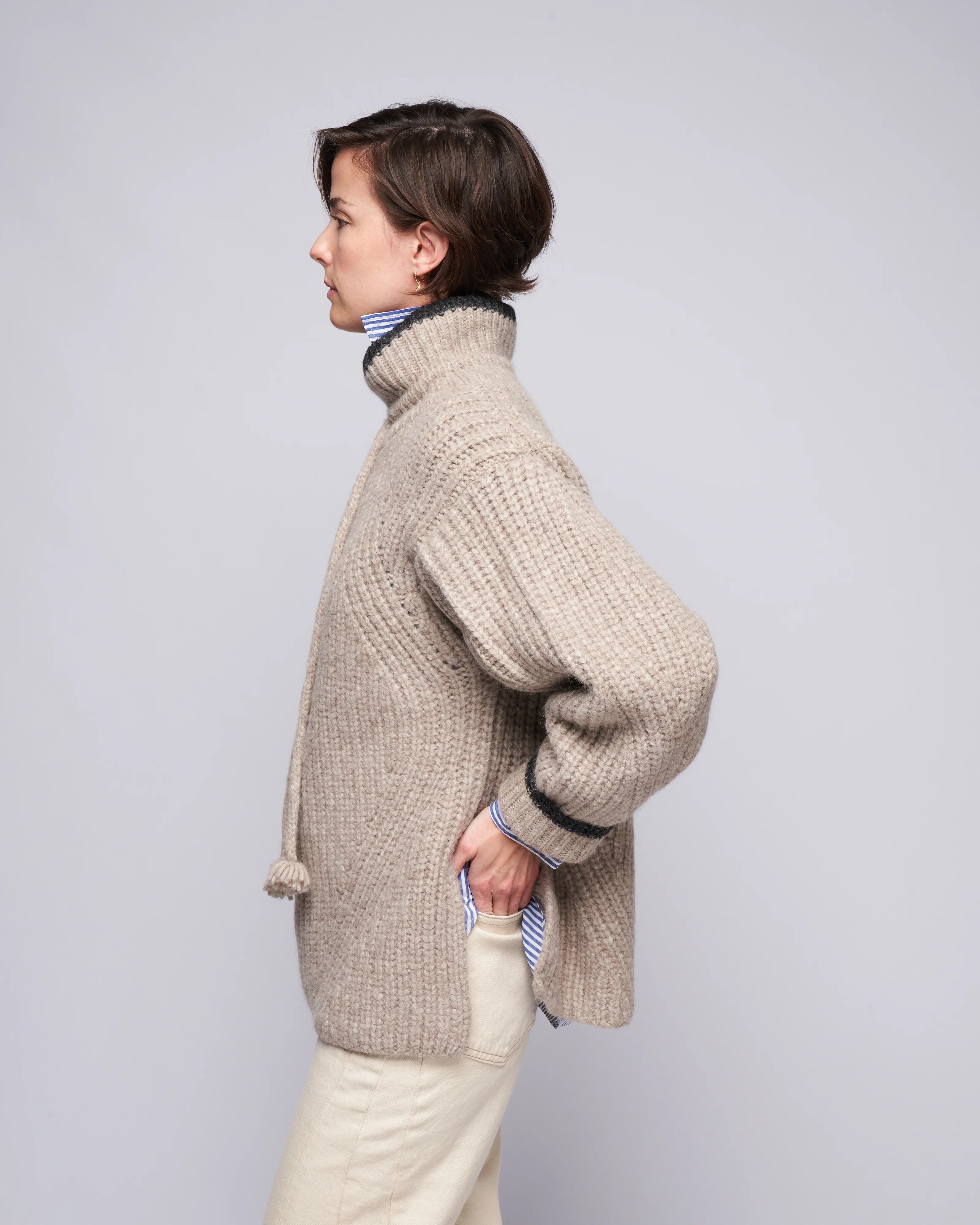 liese turtleneck - cobblestone - Image 3