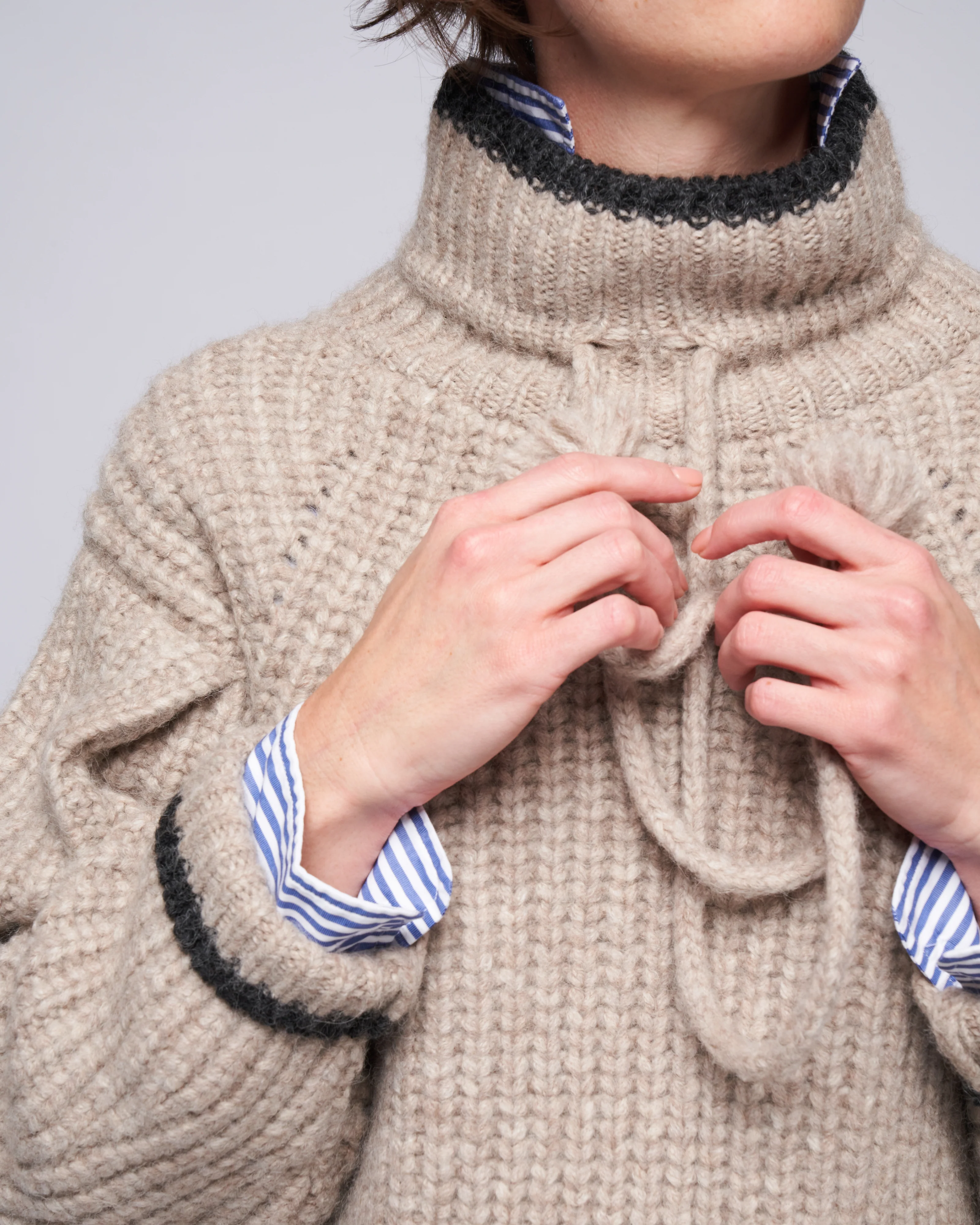 liese turtleneck - cobblestone - Image 5