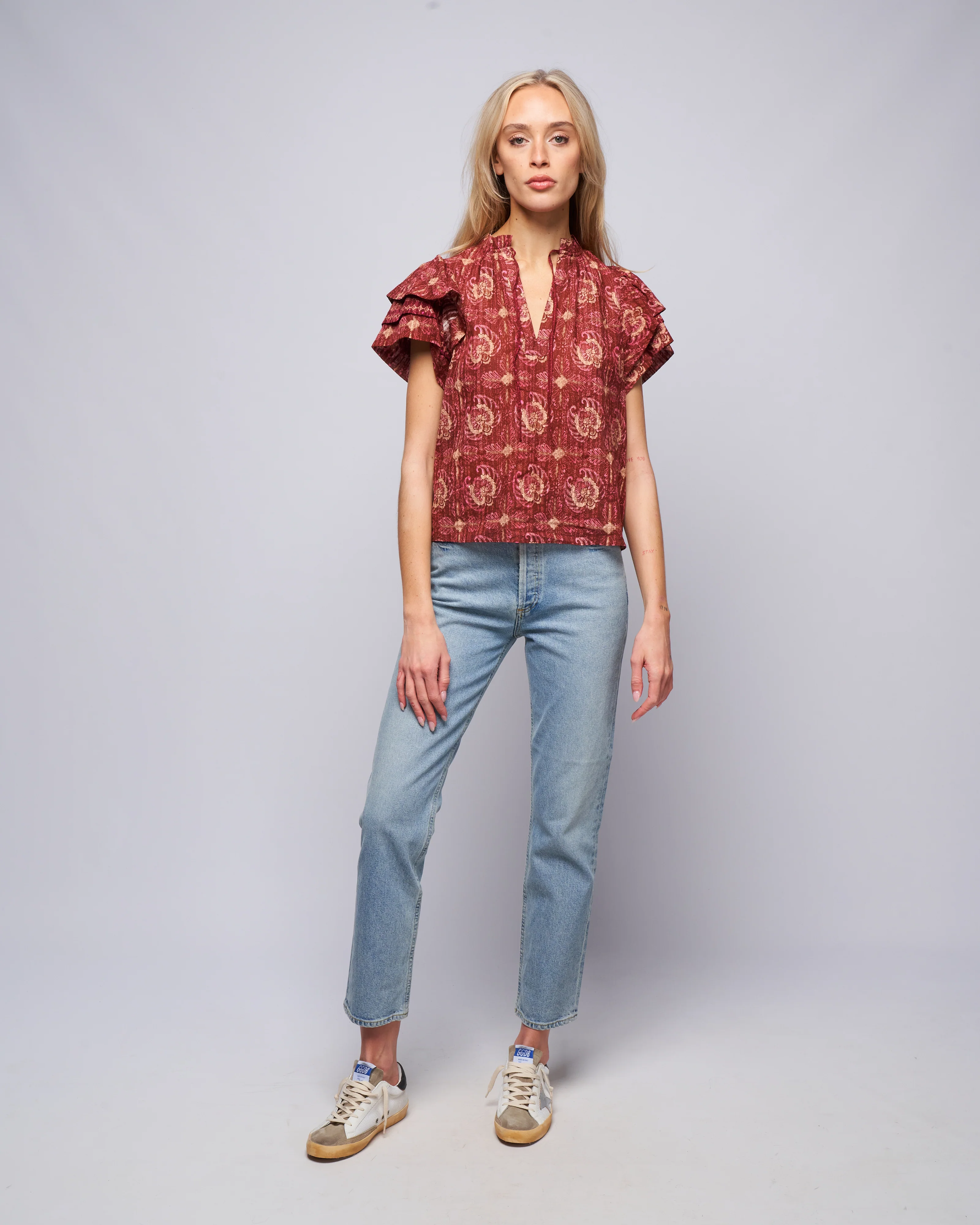 lilli top - amaranthus - Image 2