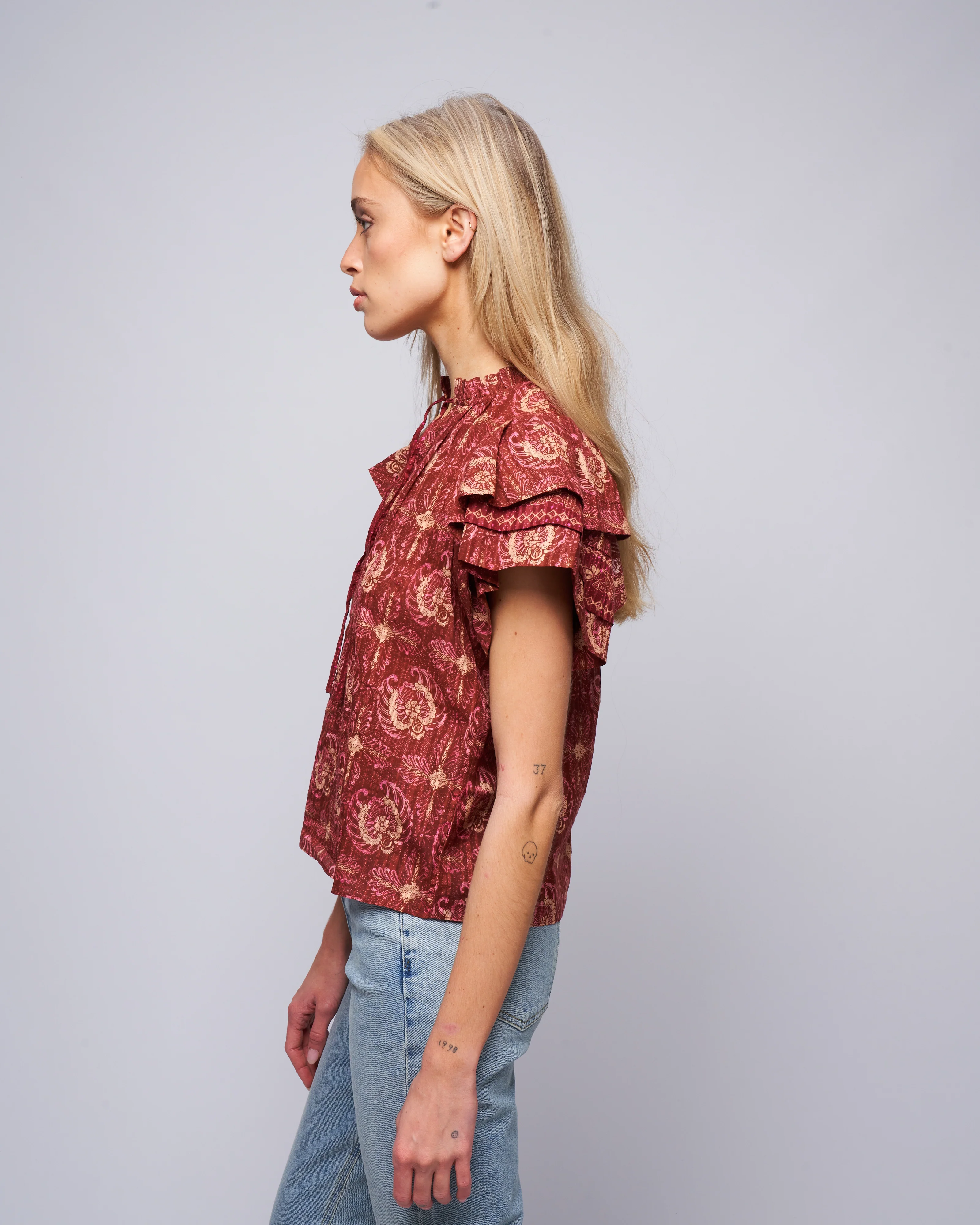lilli top - amaranthus - Image 3