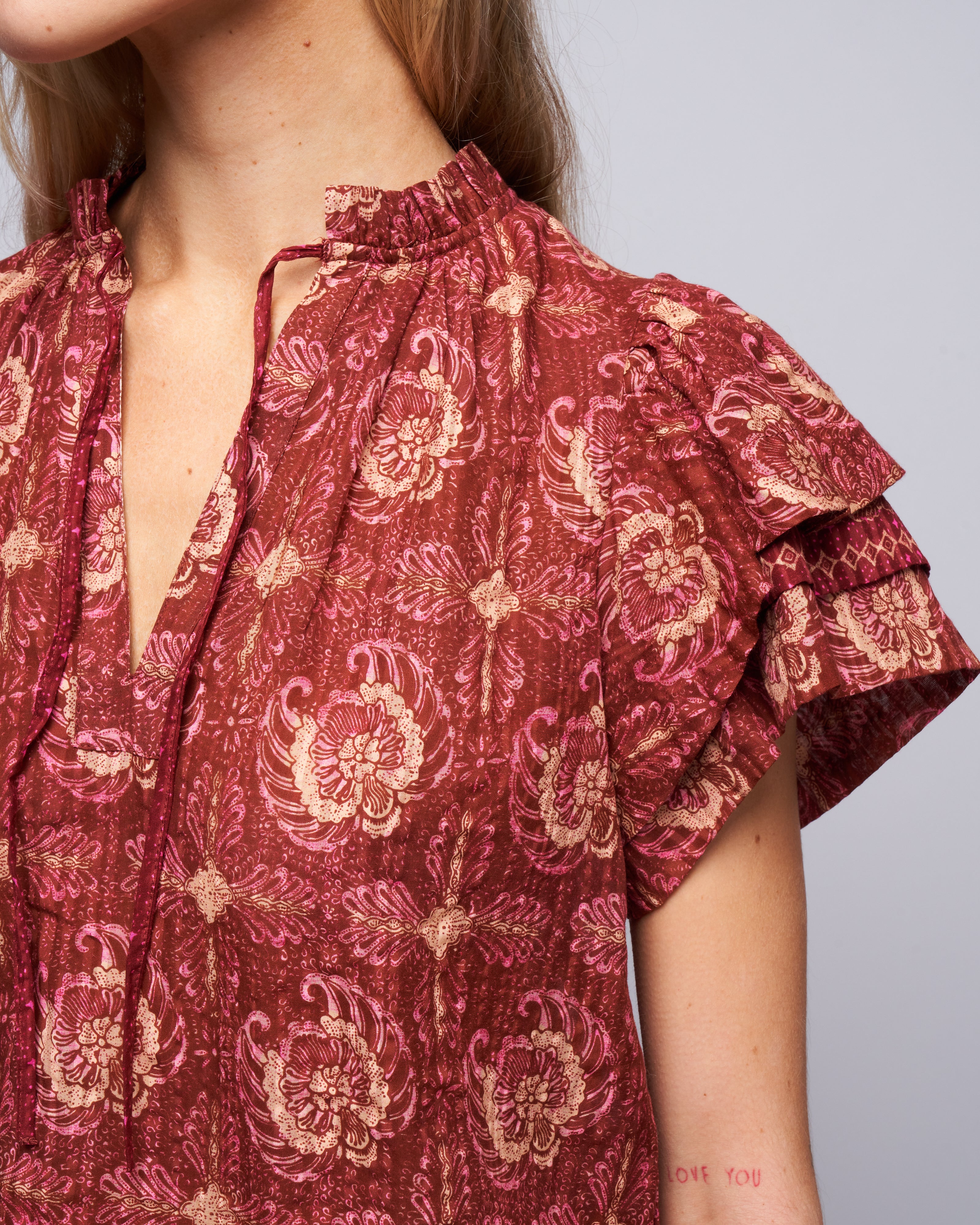lilli top - amaranthus - Image 5