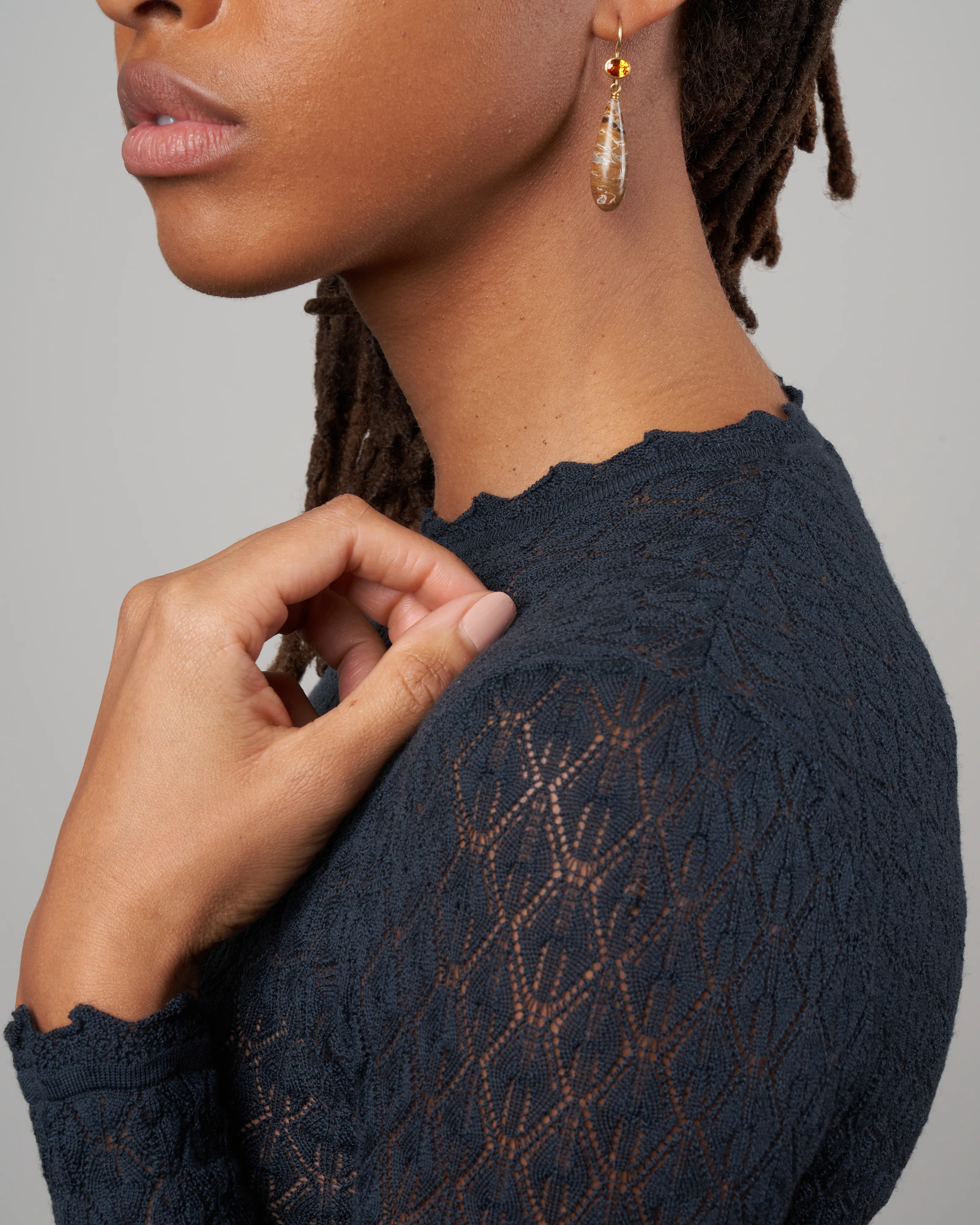 lorelei pullover - dark slate - Image 5