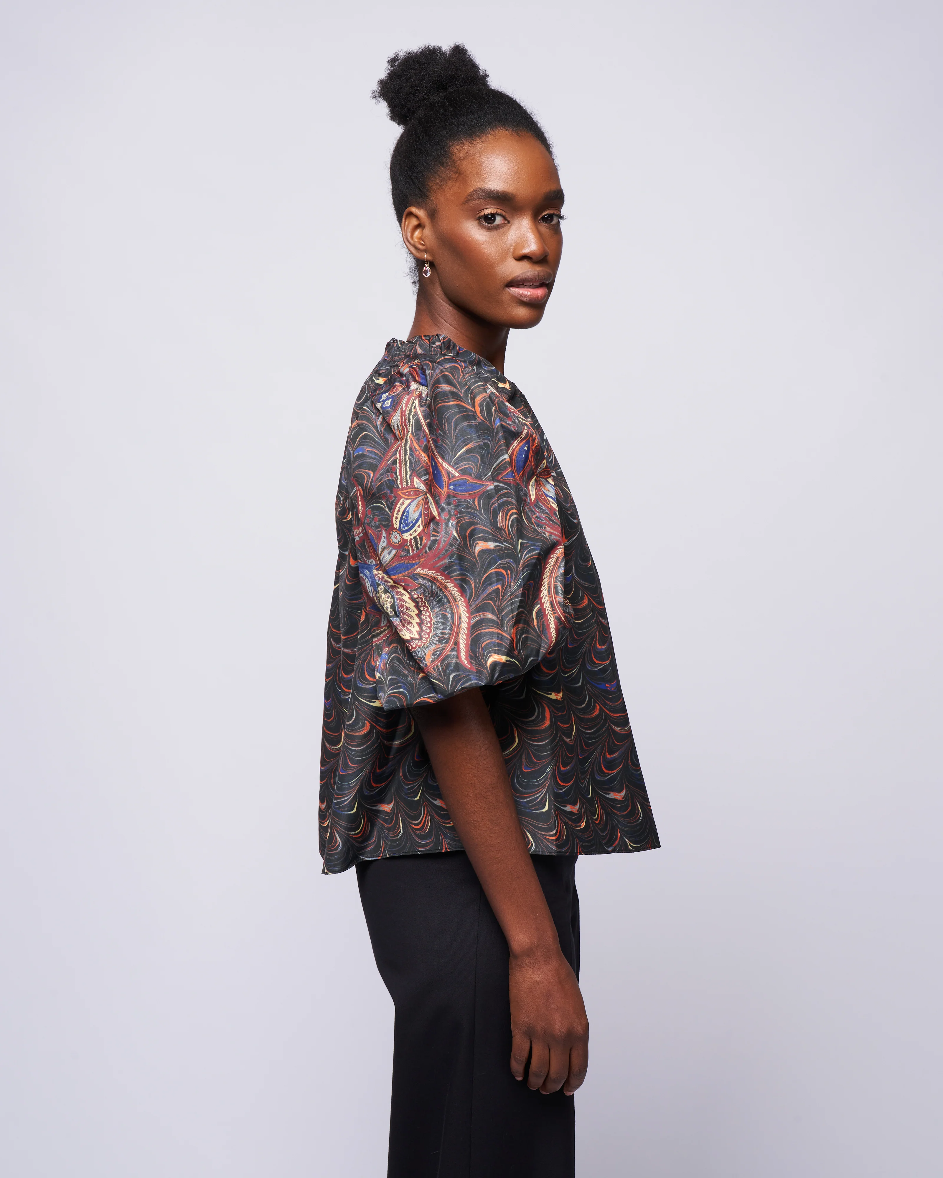 lorena top - obsidian - Image 2