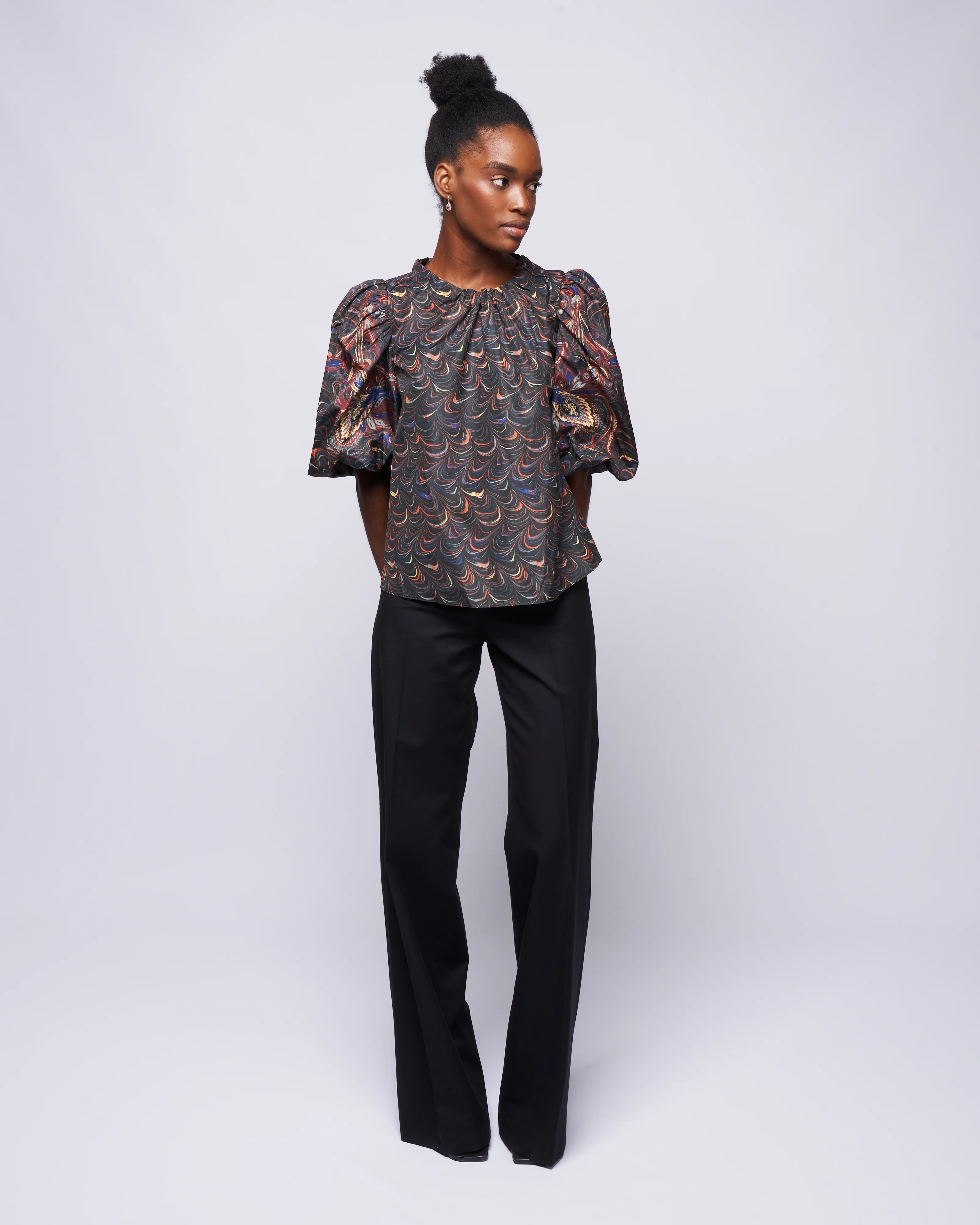 lorena top - obsidian - Image 3