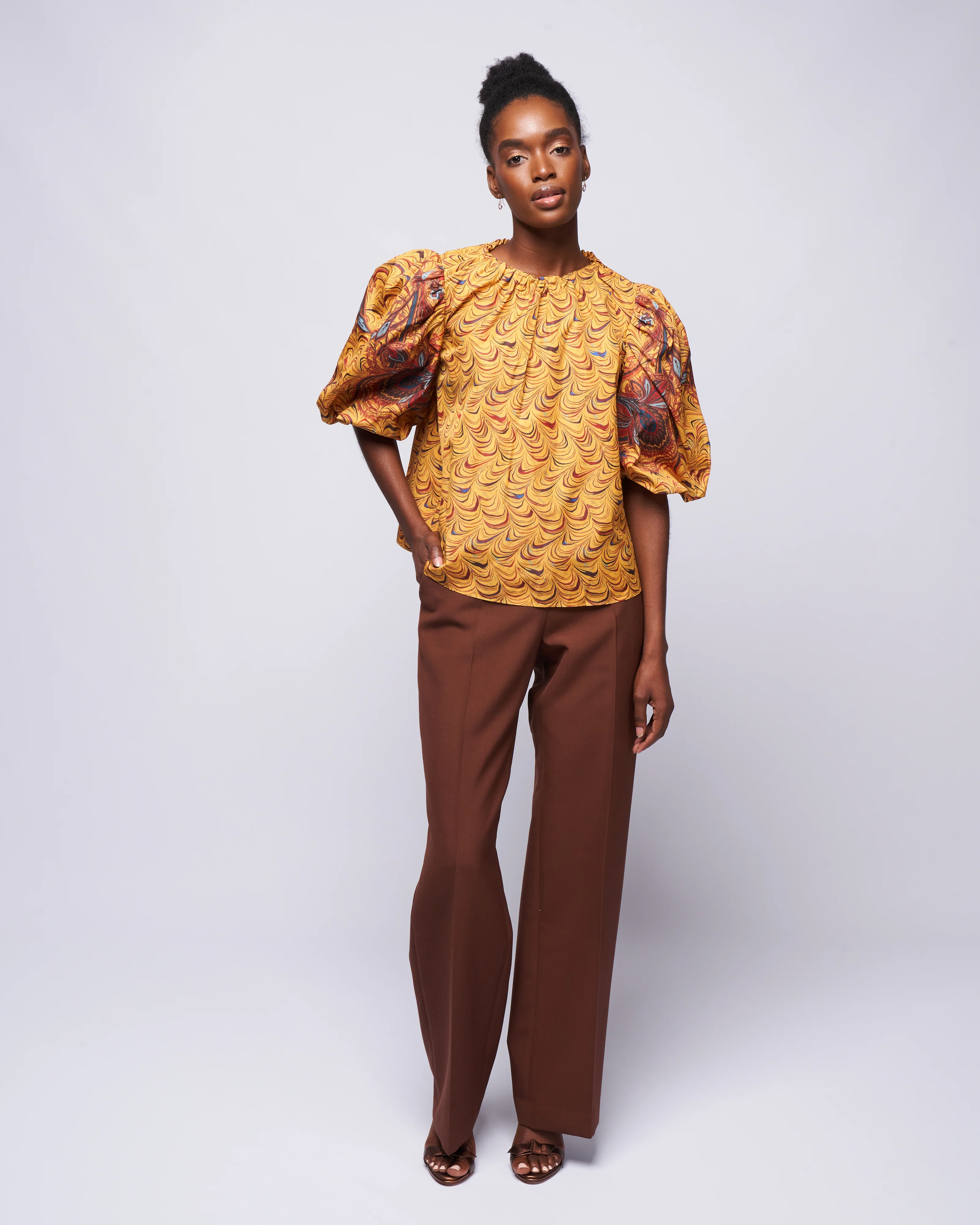 lorena top - tiger's eye - Image 2