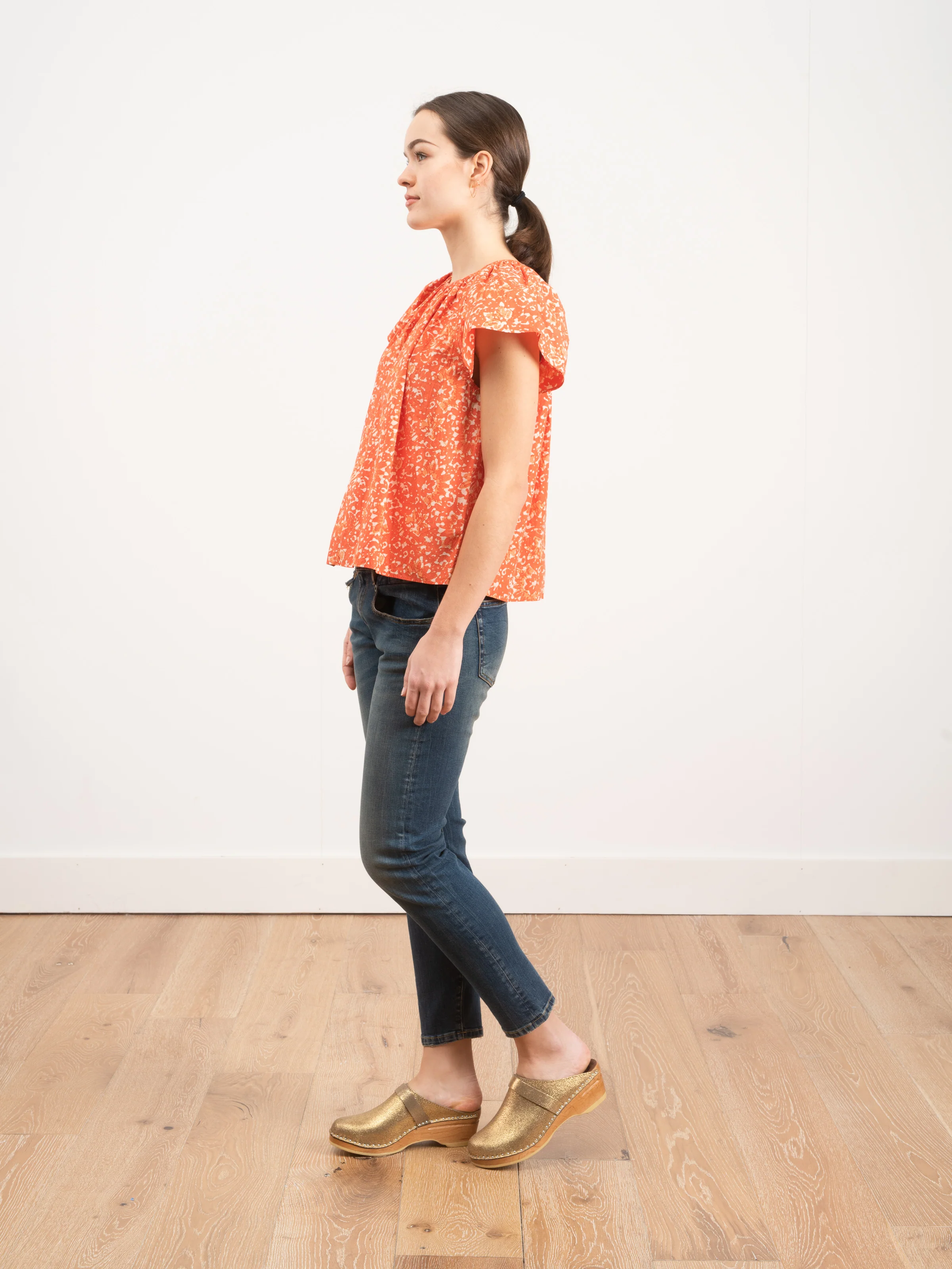 macie top - coral - Image 2