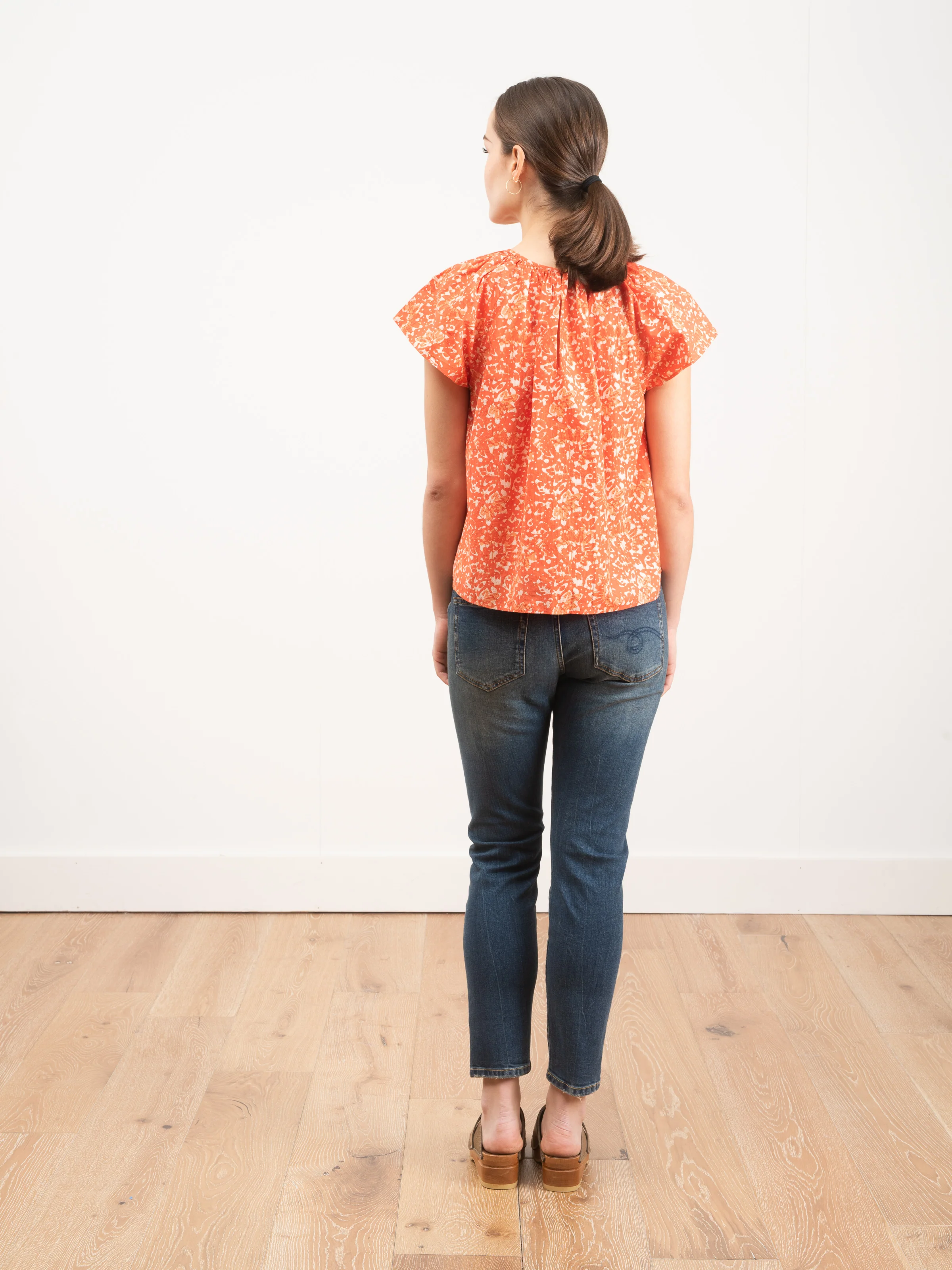 macie top - coral - Image 3