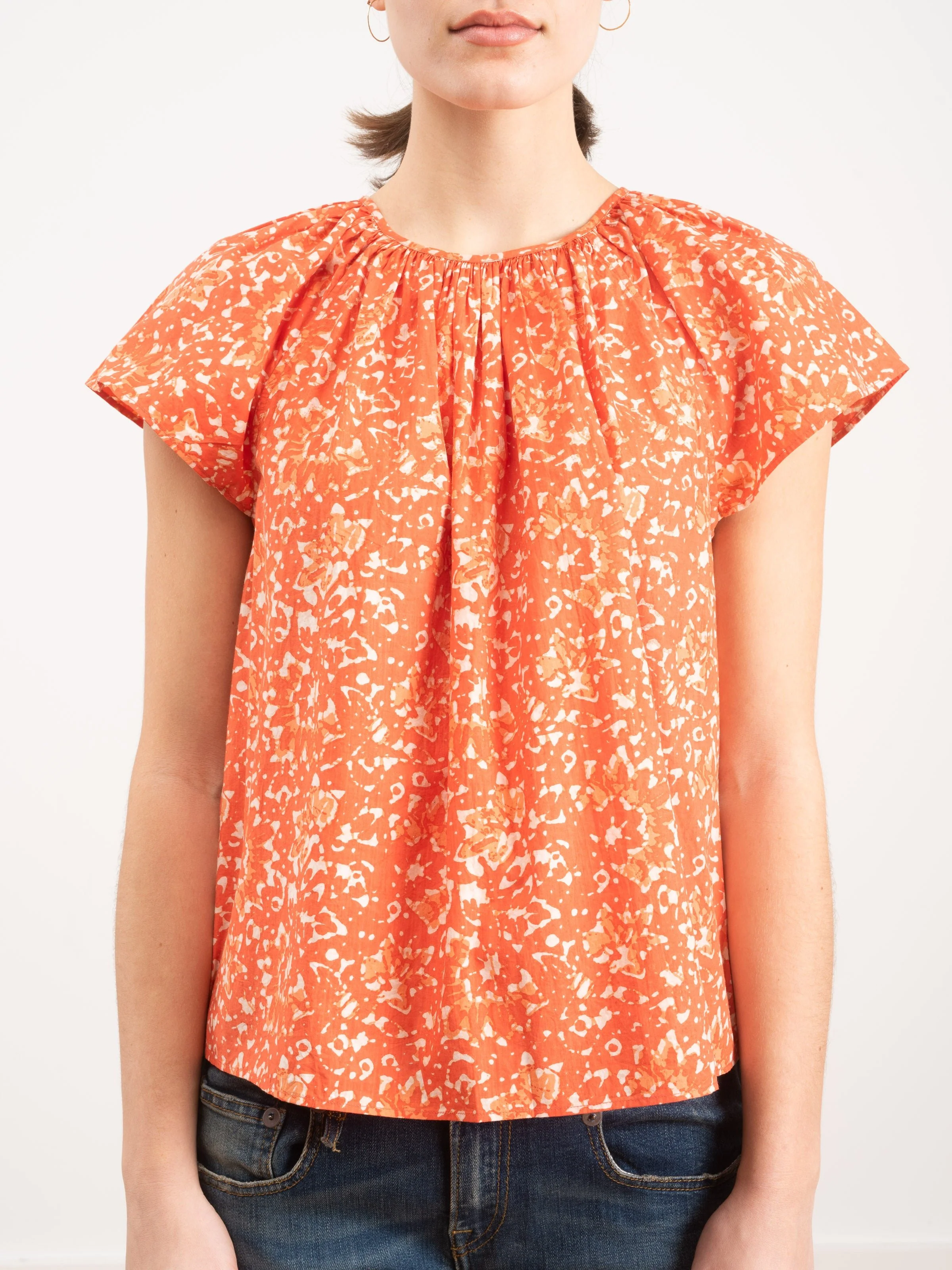 macie top - coral - Image 4