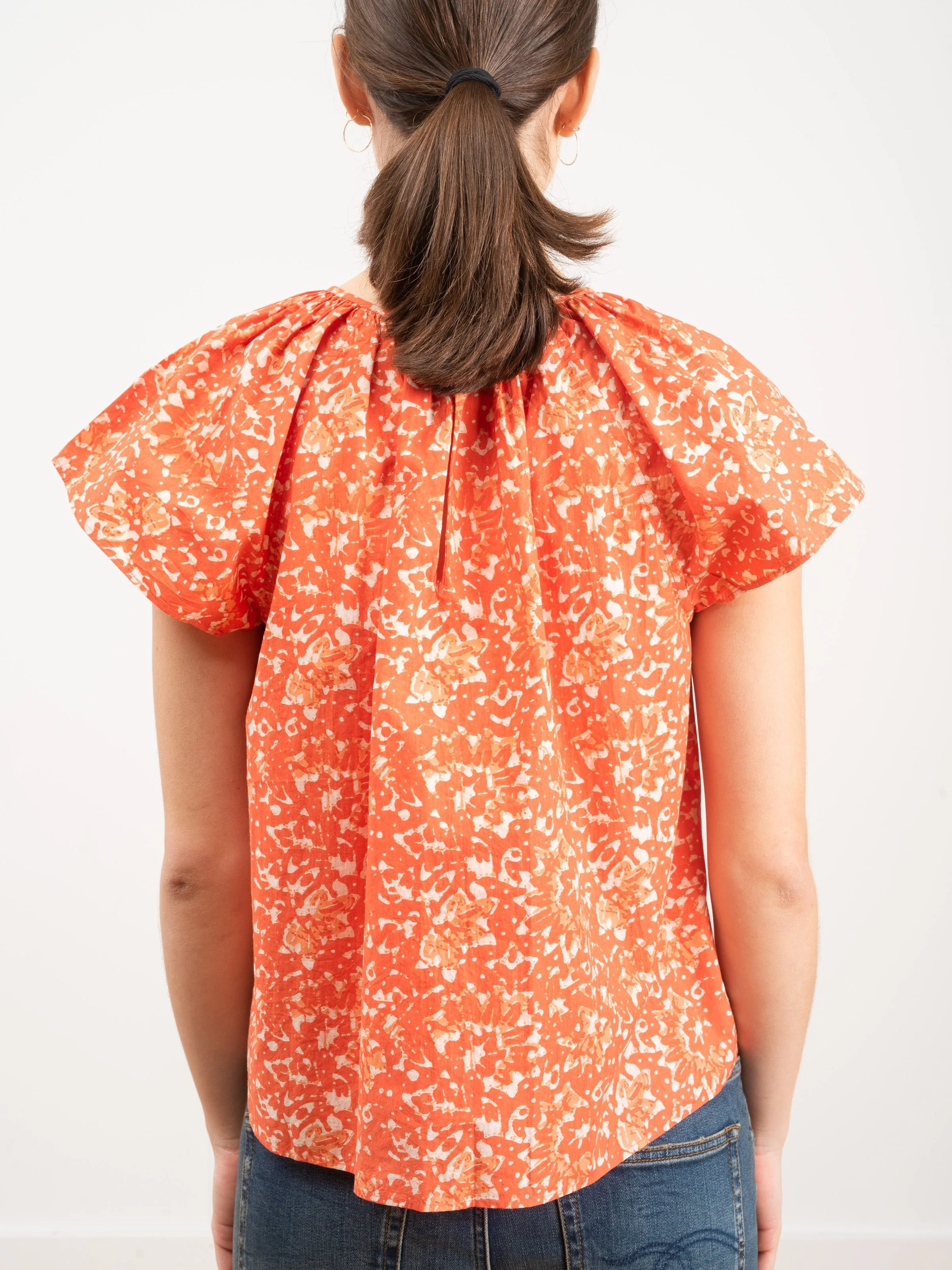 macie top - coral - Image 6
