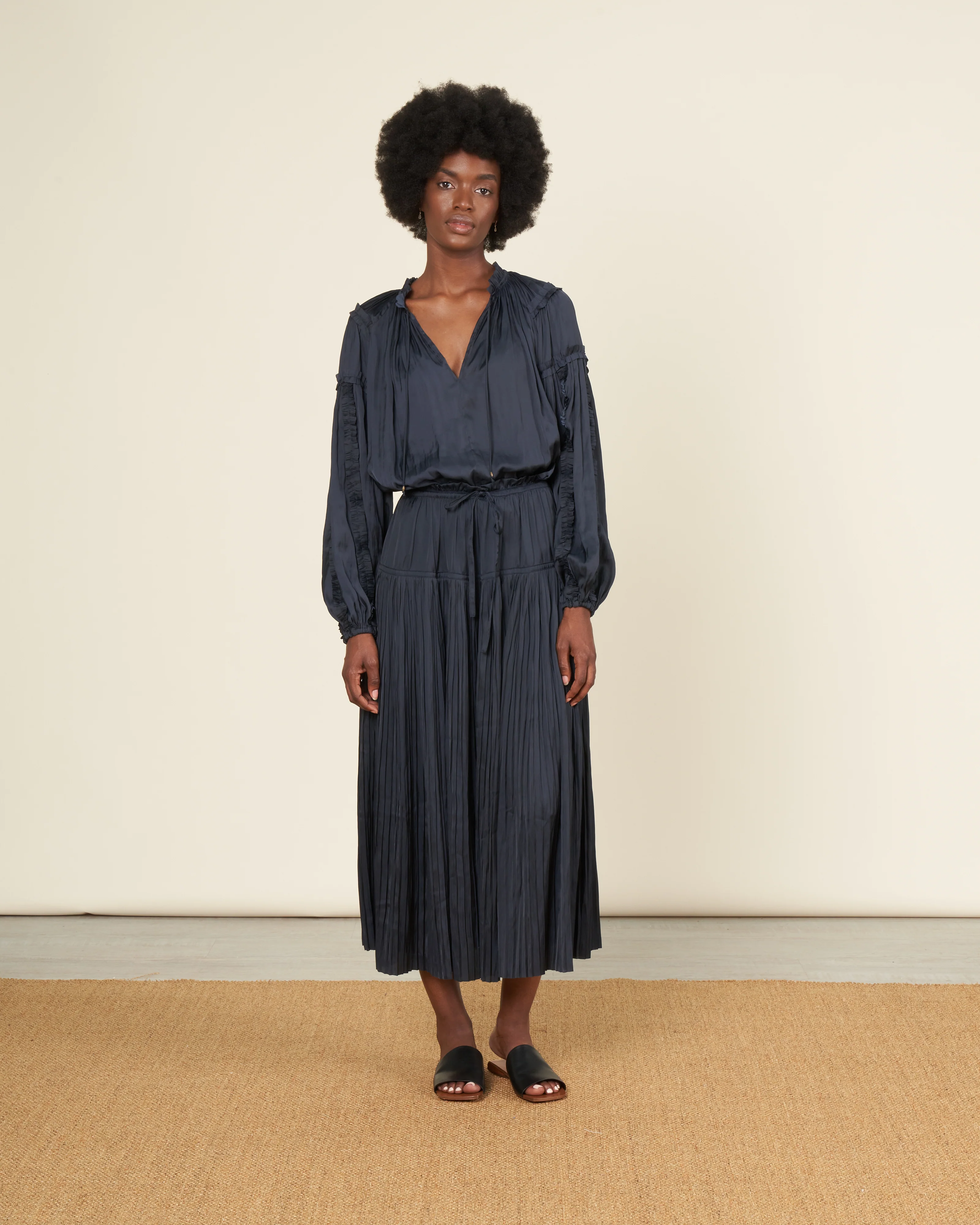 maeve blouse - midnight
