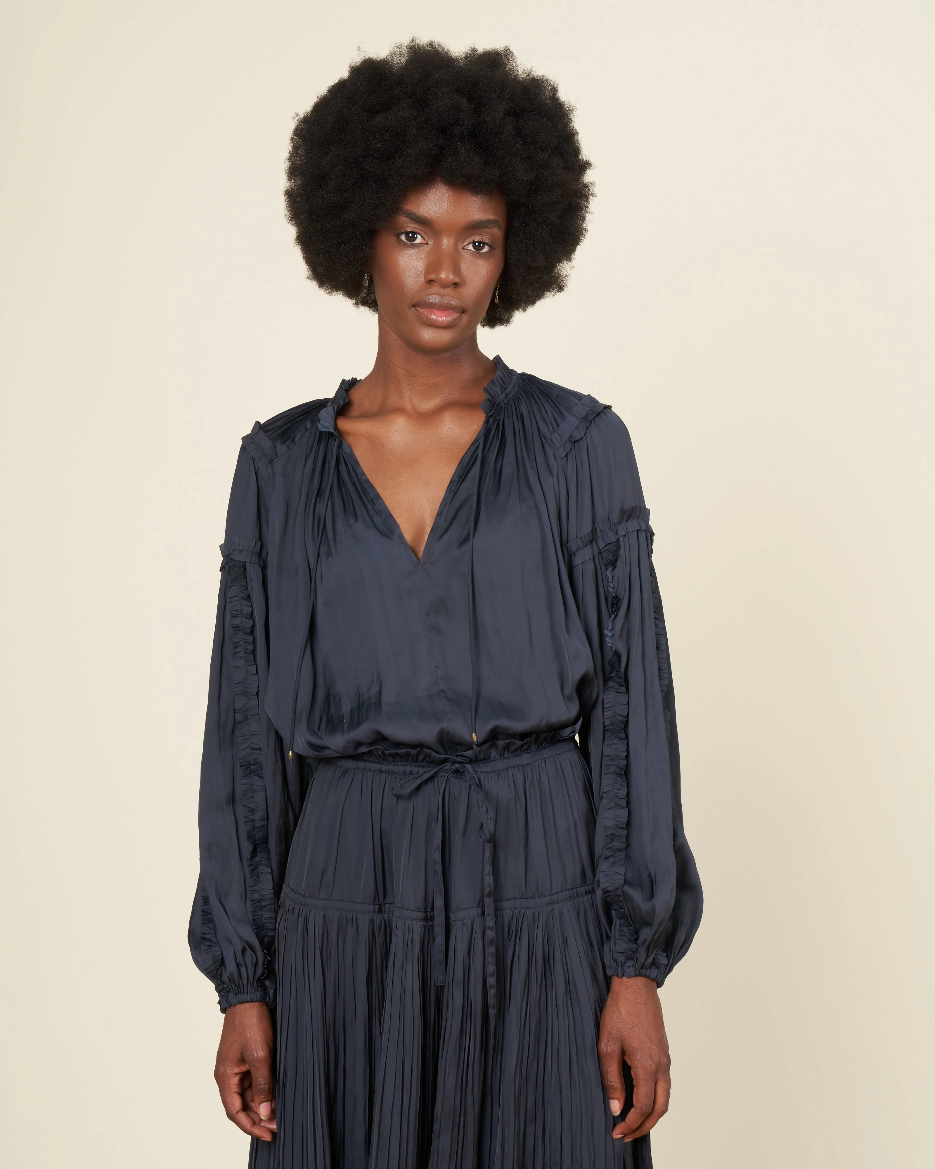 maeve blouse - midnight - Image 2
