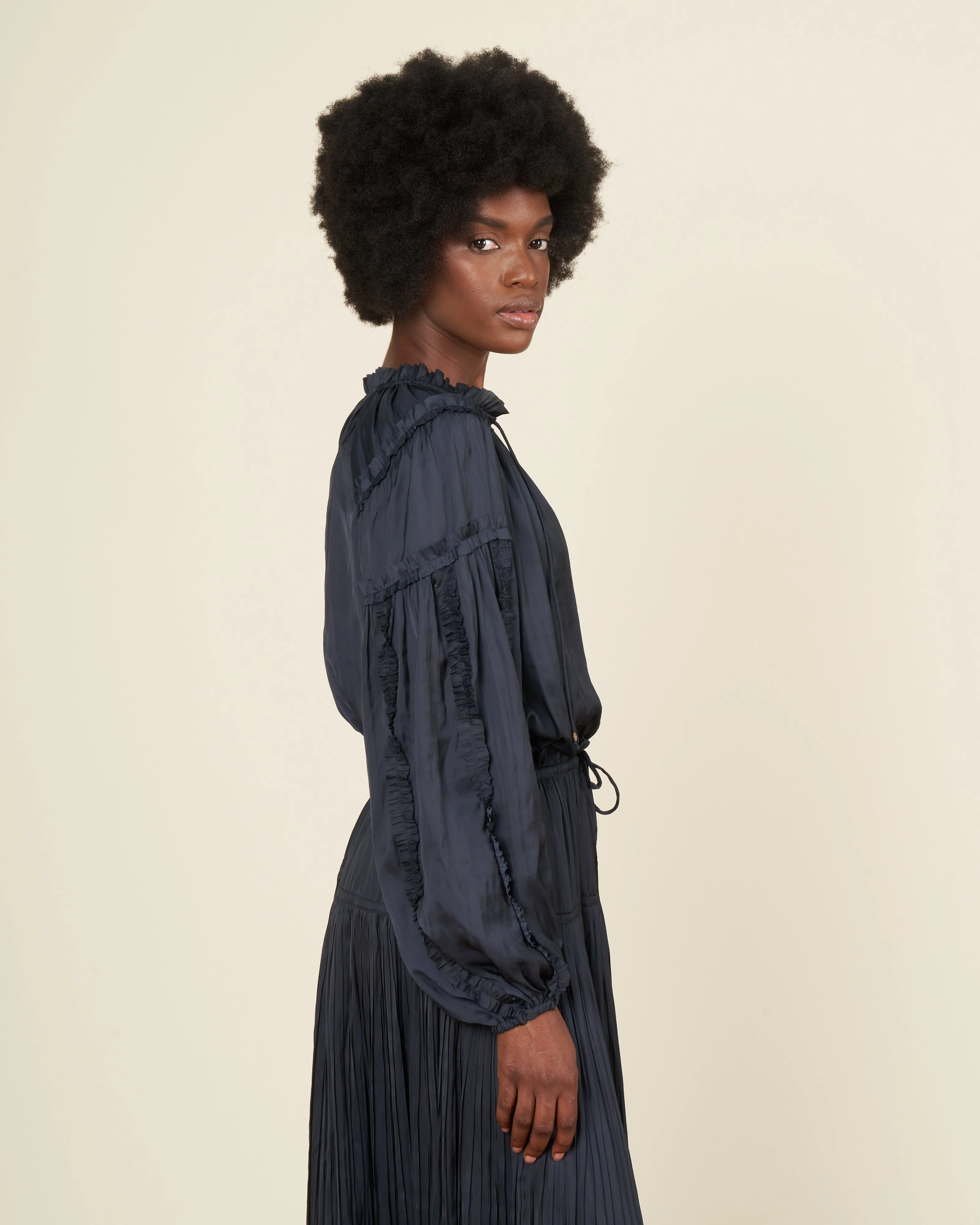 maeve blouse - midnight - Image 3