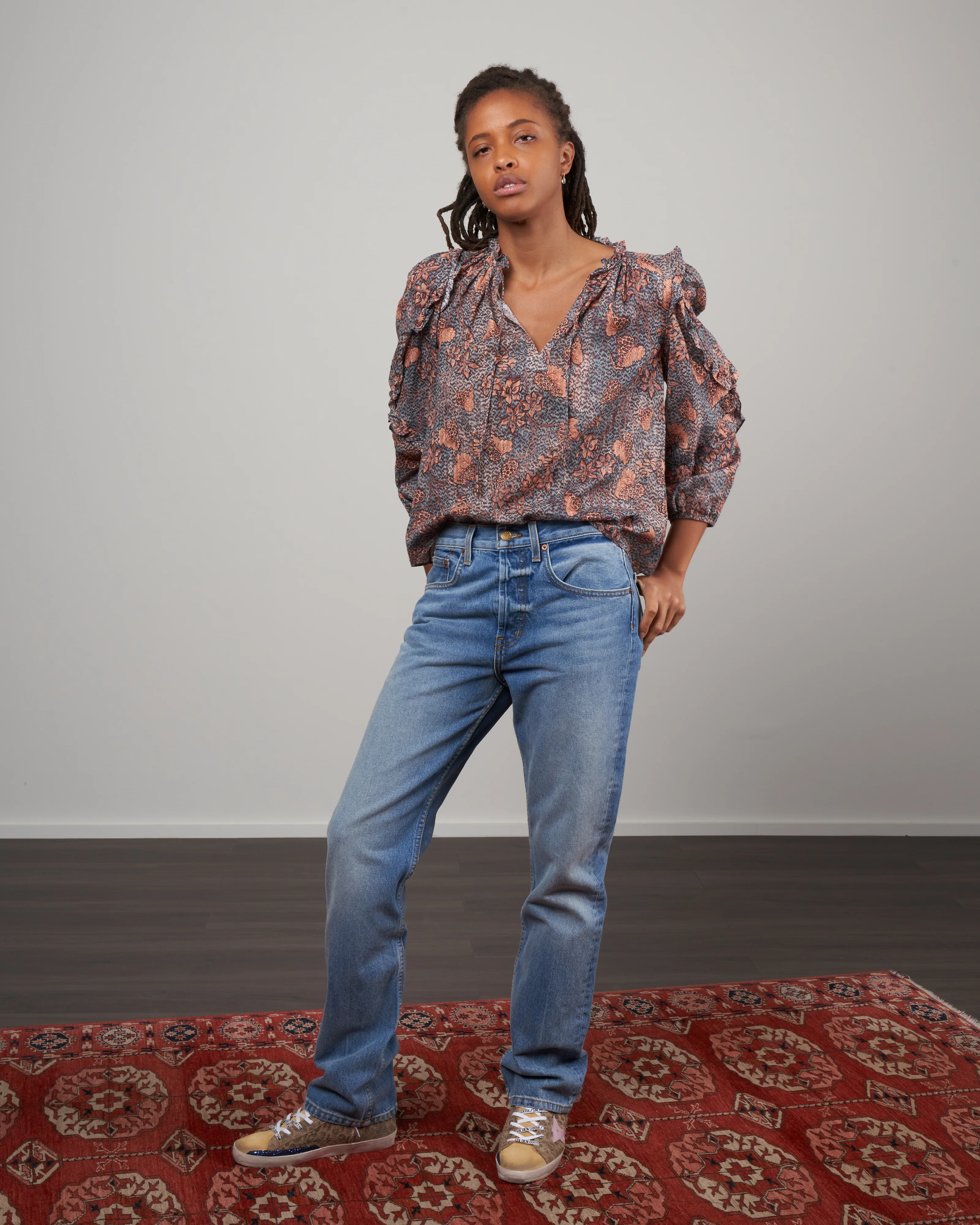 manet blouse - aegean - Image 2