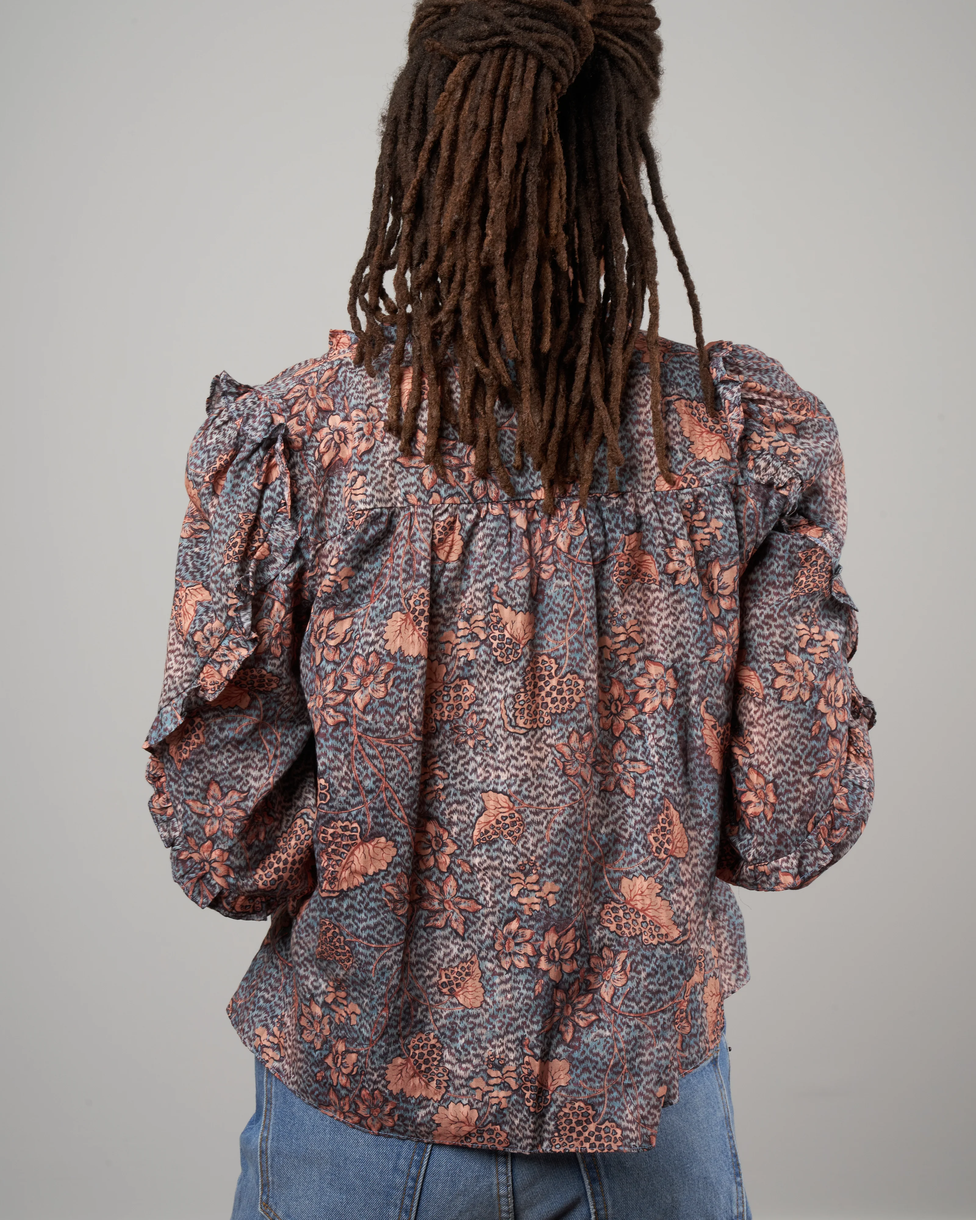 manet blouse - aegean - Image 4