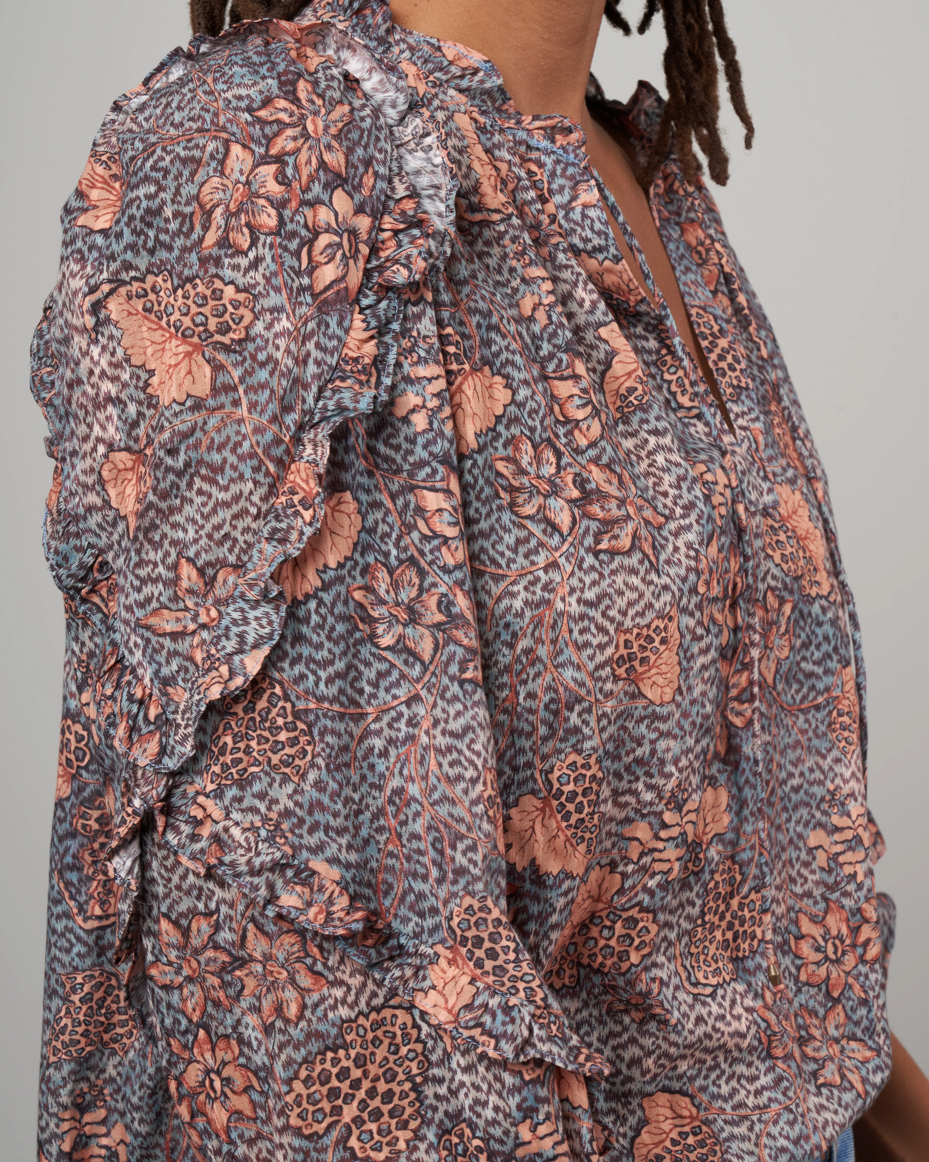 manet blouse - aegean - Image 5