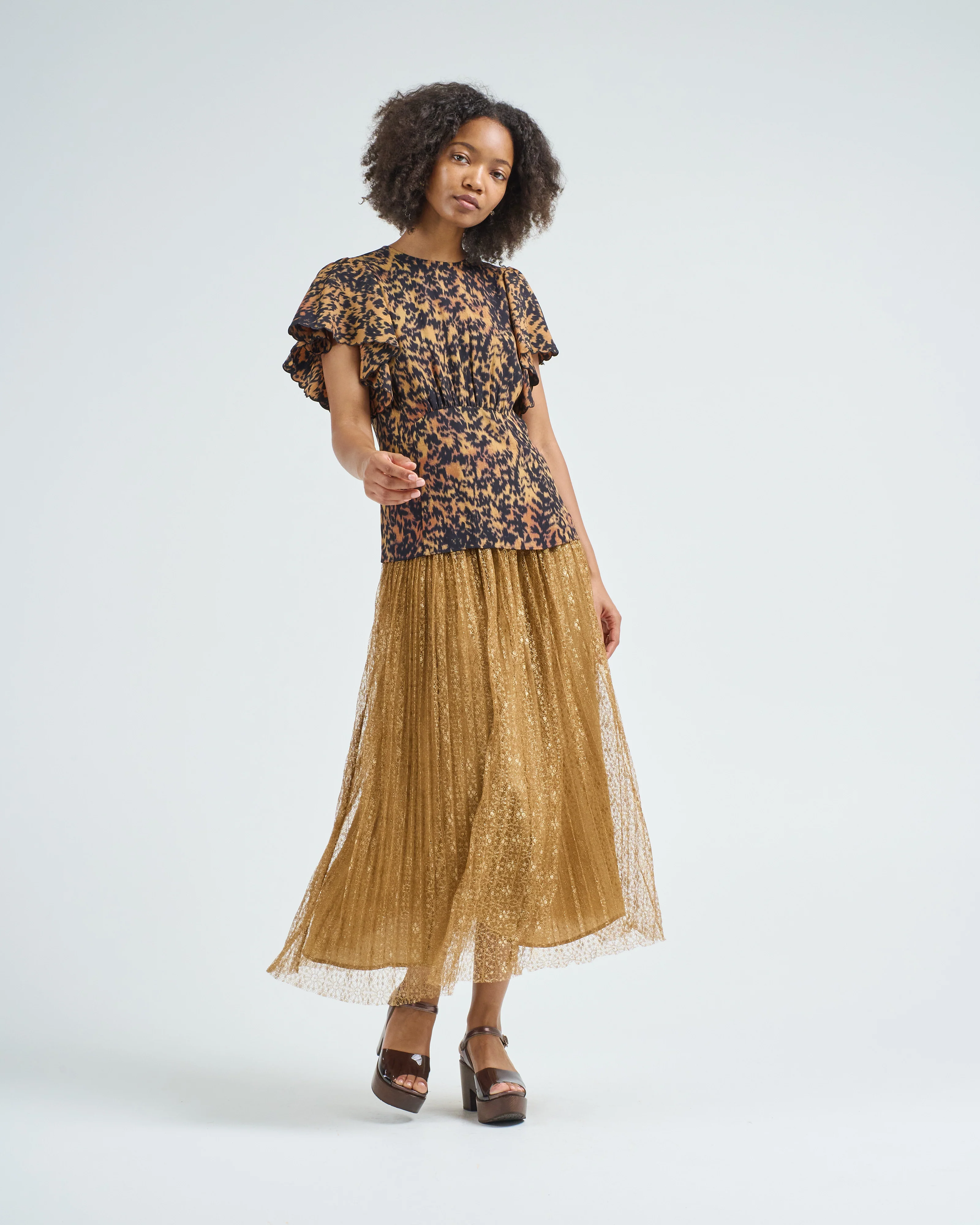 maren pleated skirt - Image 2