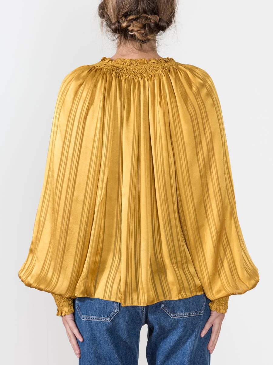 margaret blouse - gold - Image 4