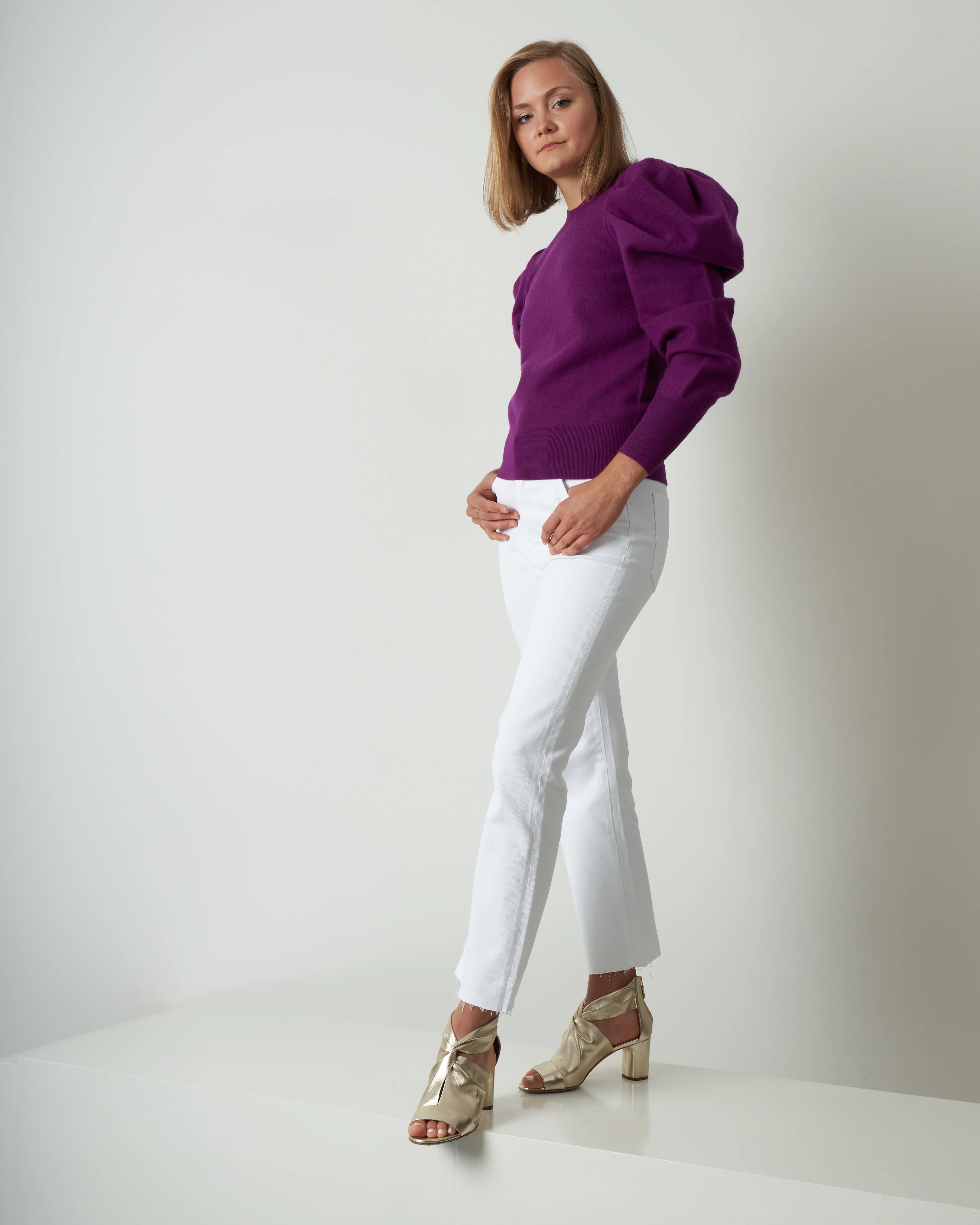 marin pullover - hibiscus - Image 5