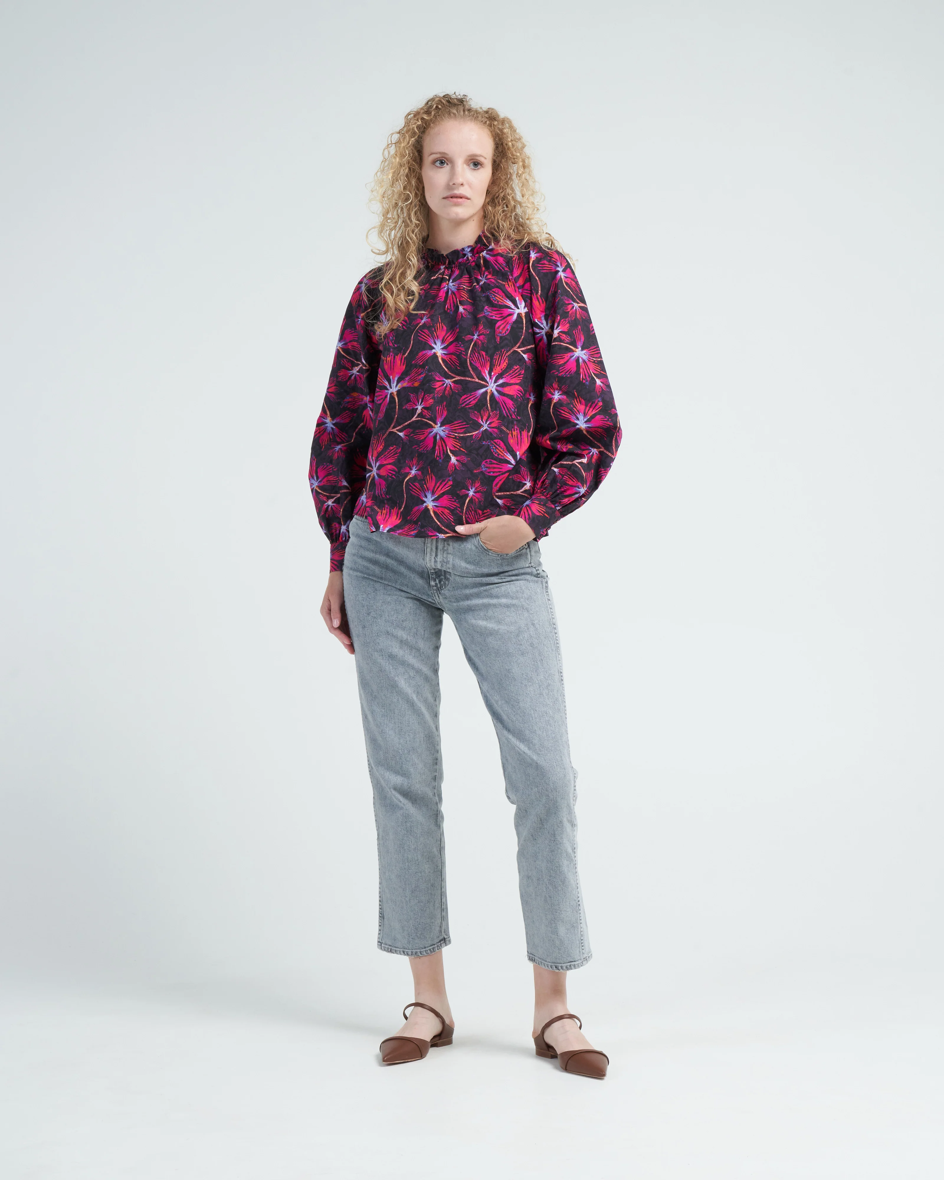 marlie blouse - zinnia - Image 2