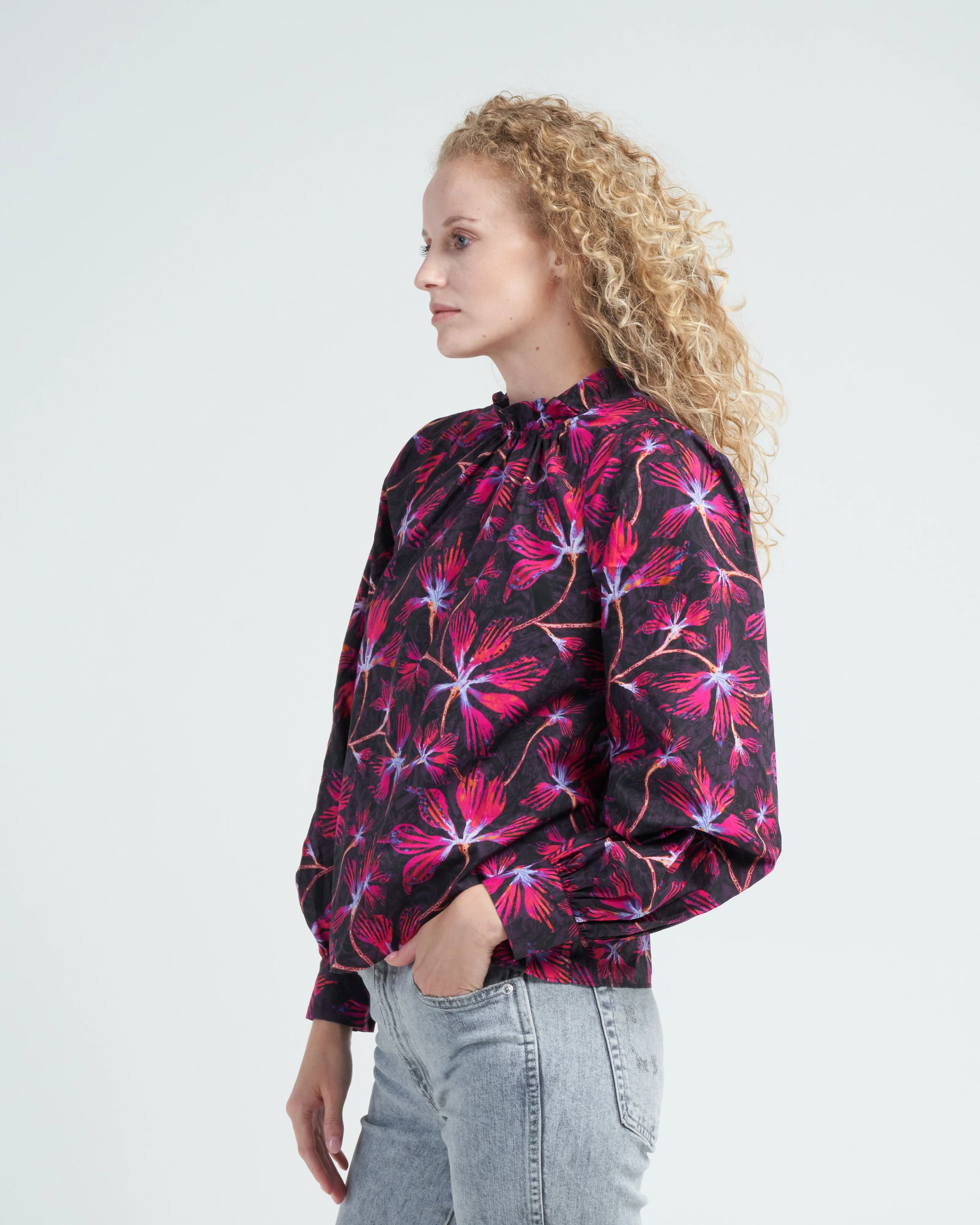 marlie blouse - zinnia - Image 3