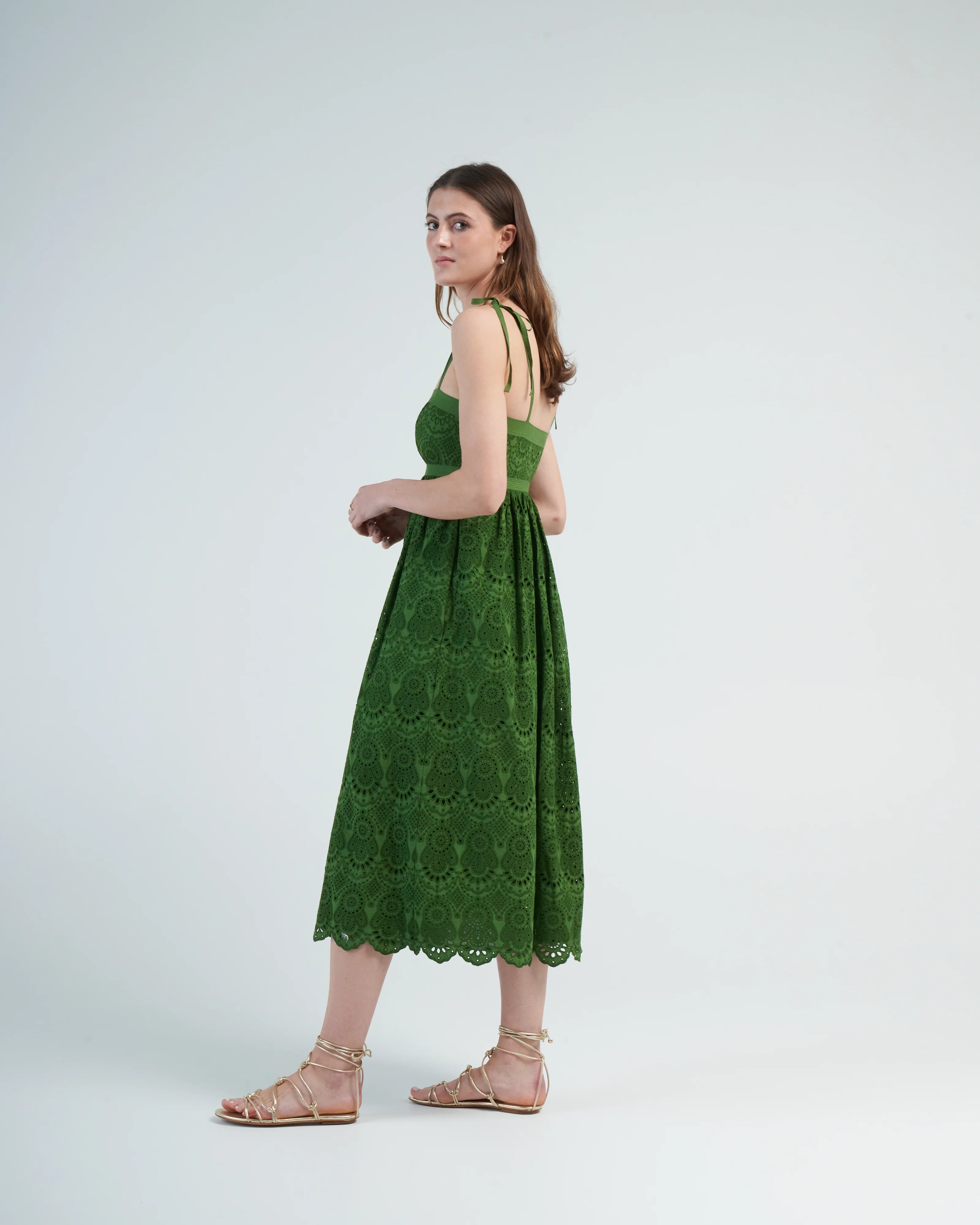 matilde dress - lichen - Image 3