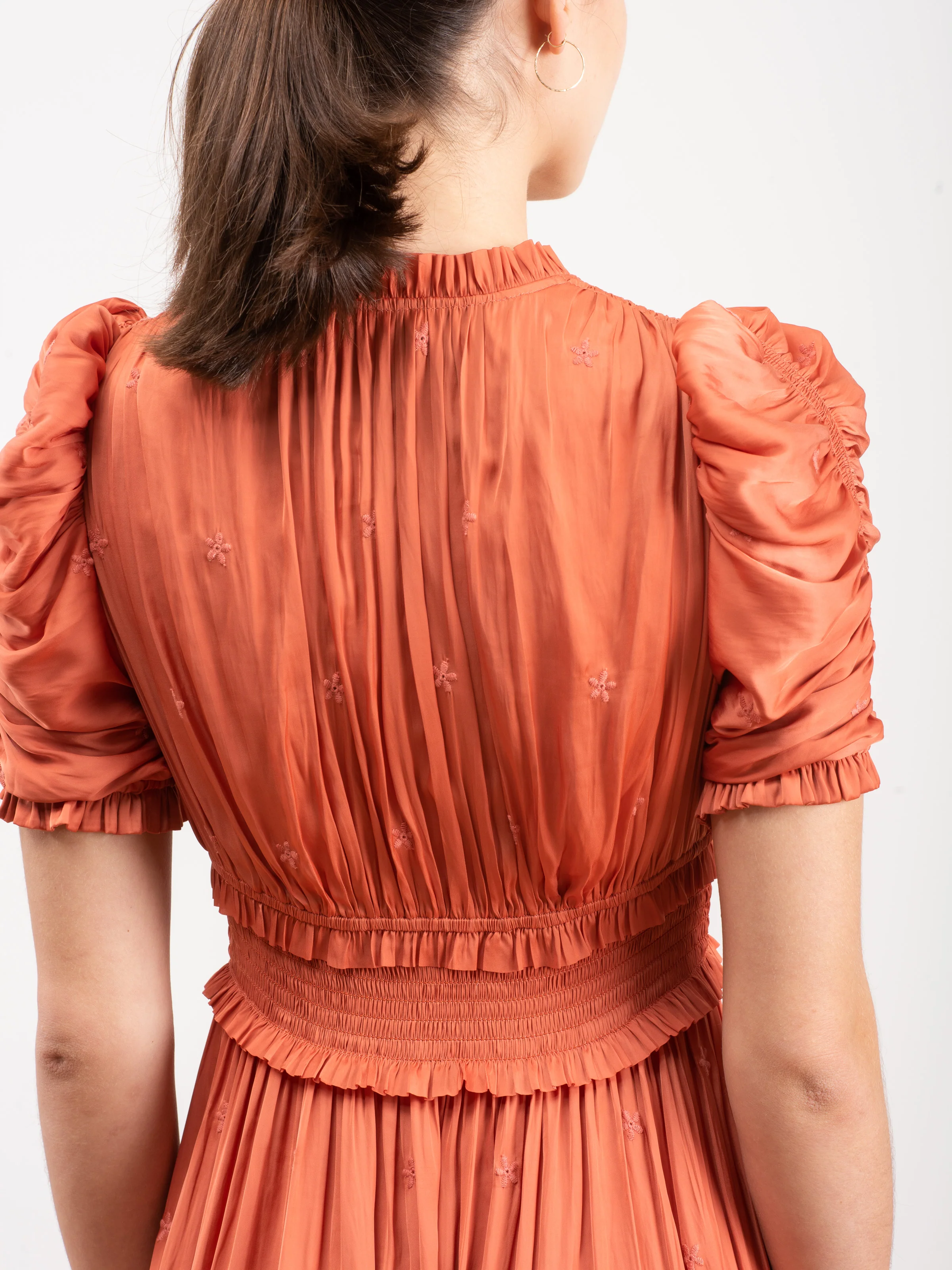 maya dress - coral - Image 5