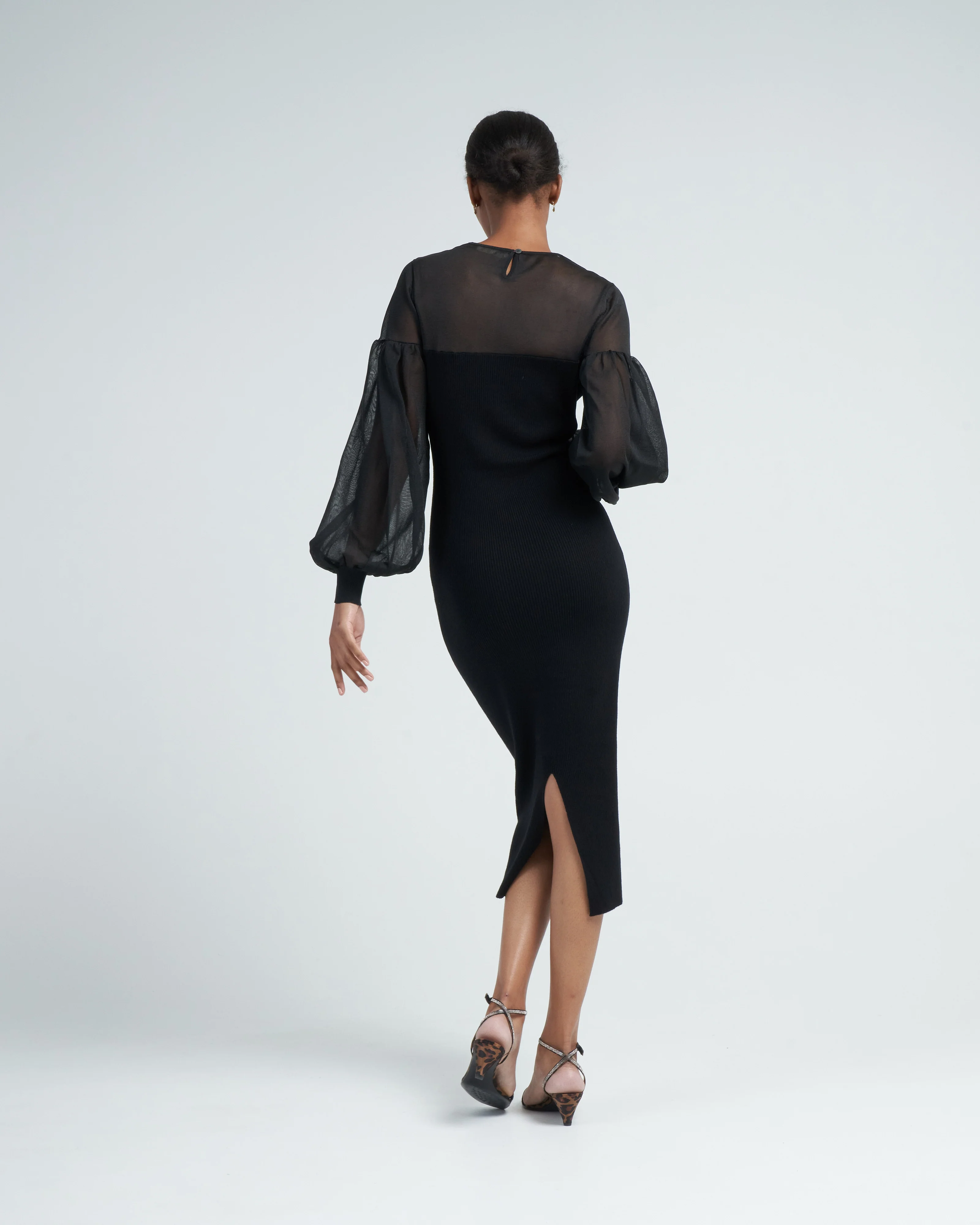 milla dress - noir - Image 4