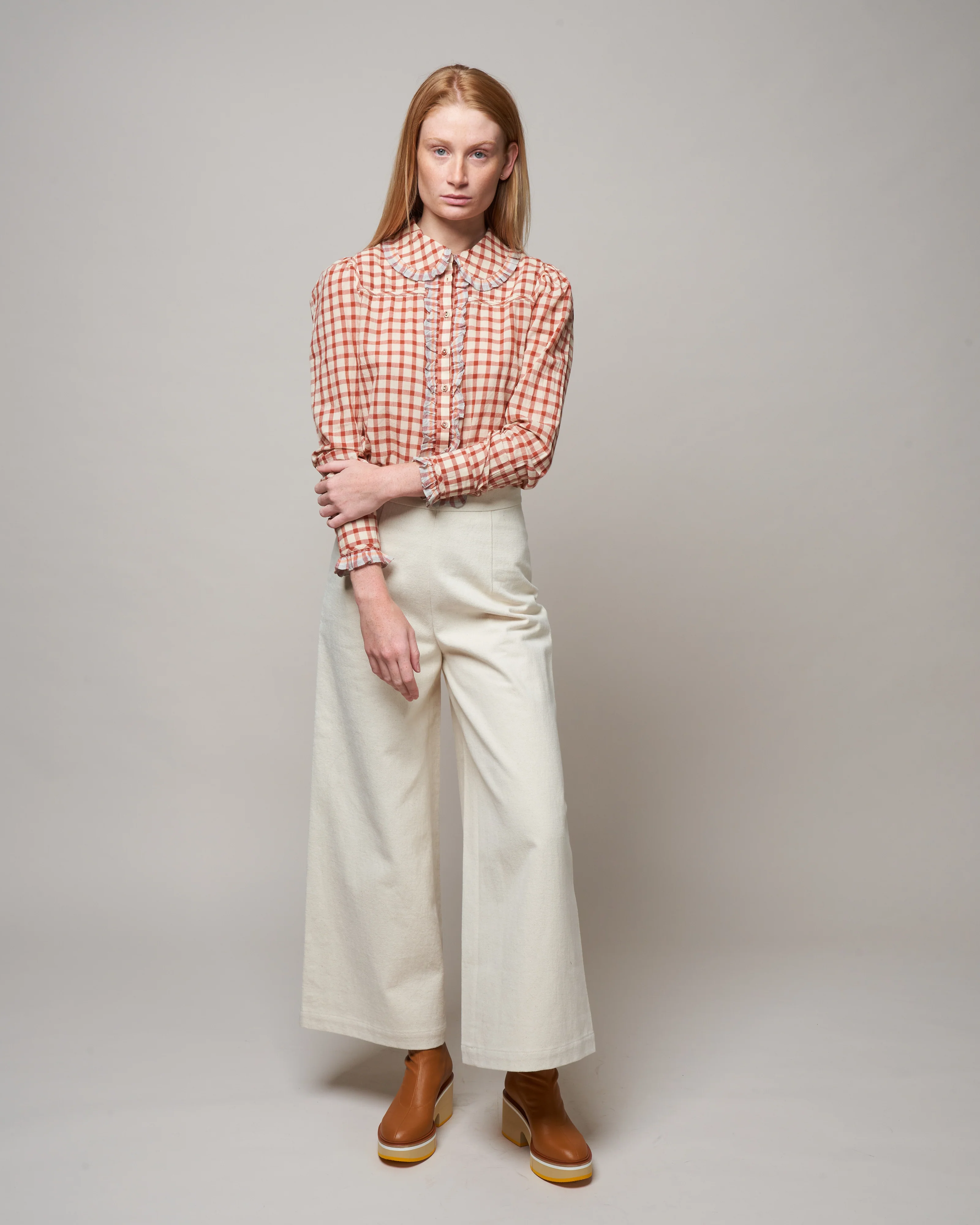 millie blouse - sunrise - Image 2