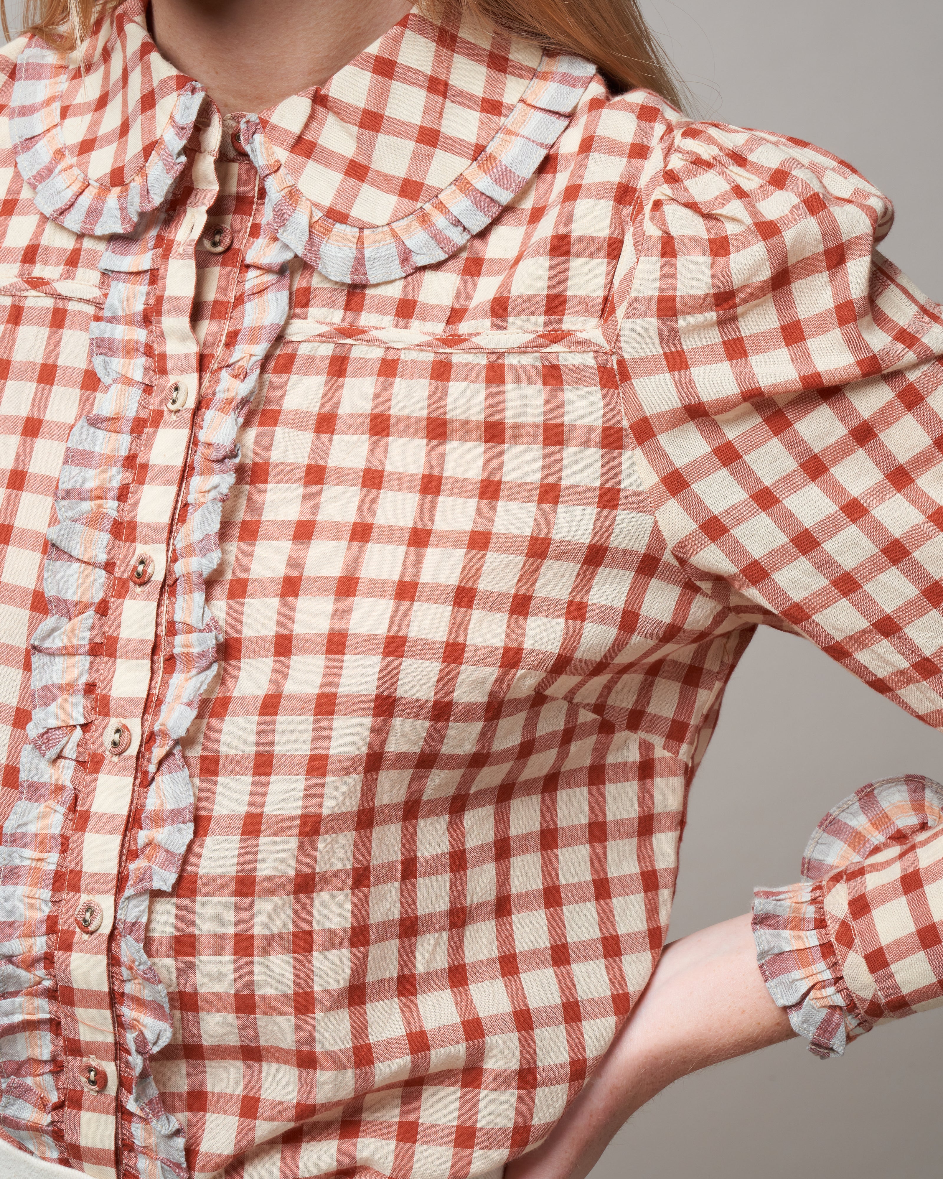 millie blouse - sunrise - Image 5