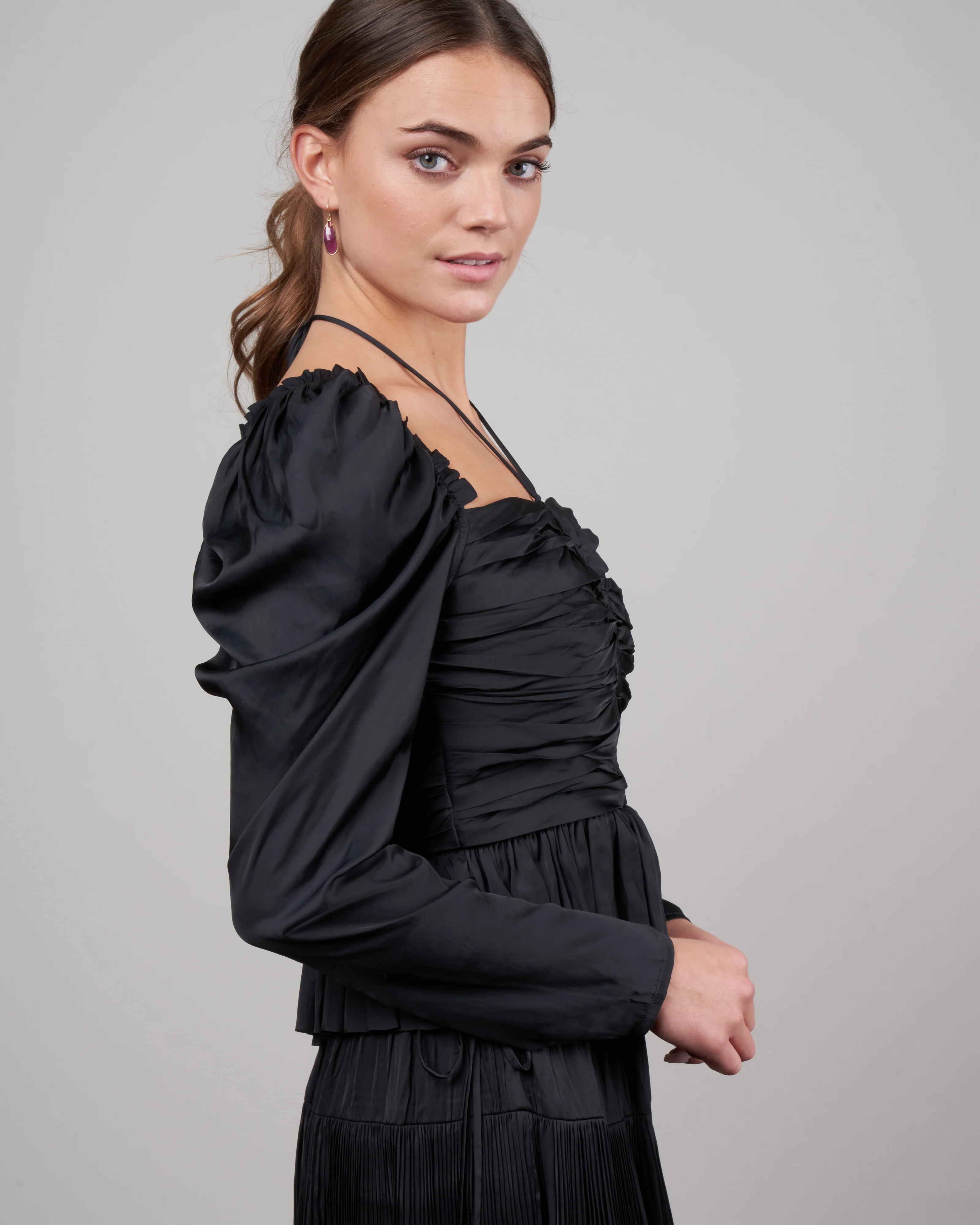 mirelle blouse - noir - Image 3