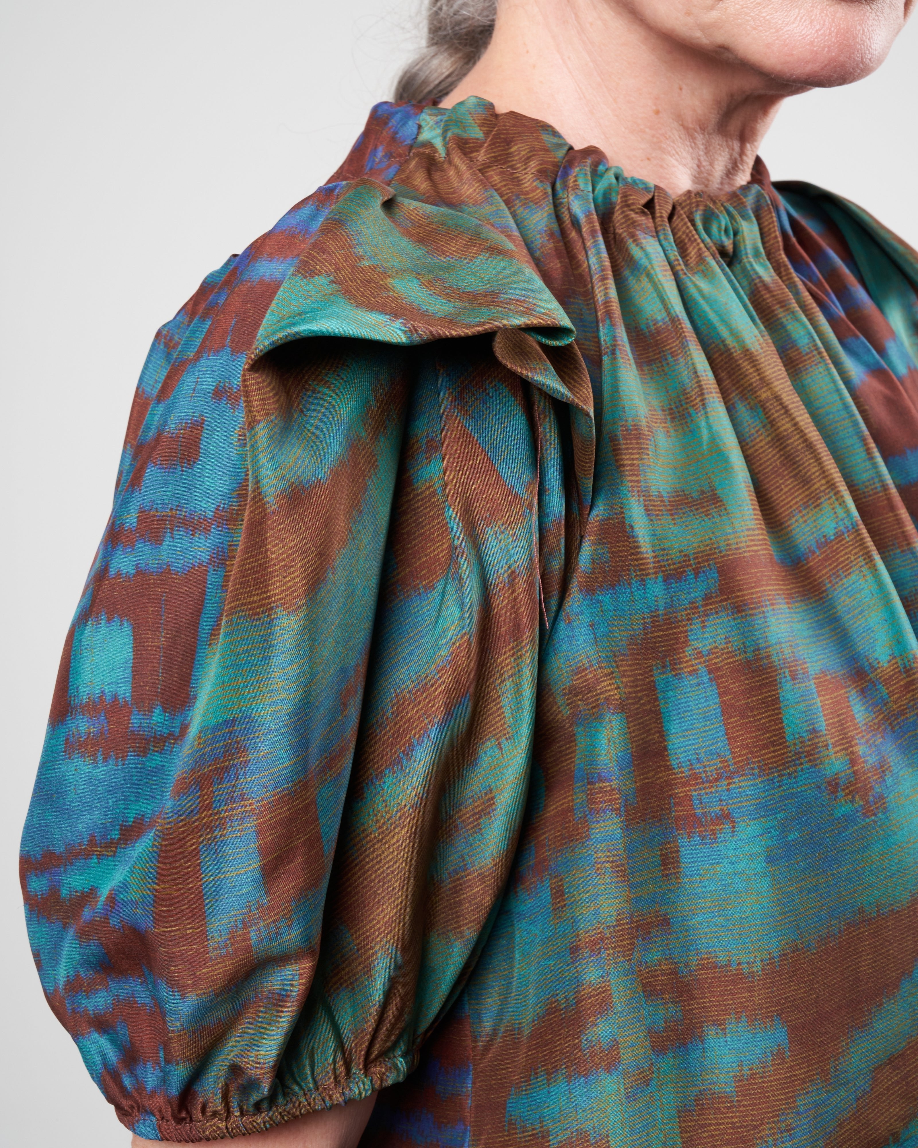 neema blouse - emerald - Image 5