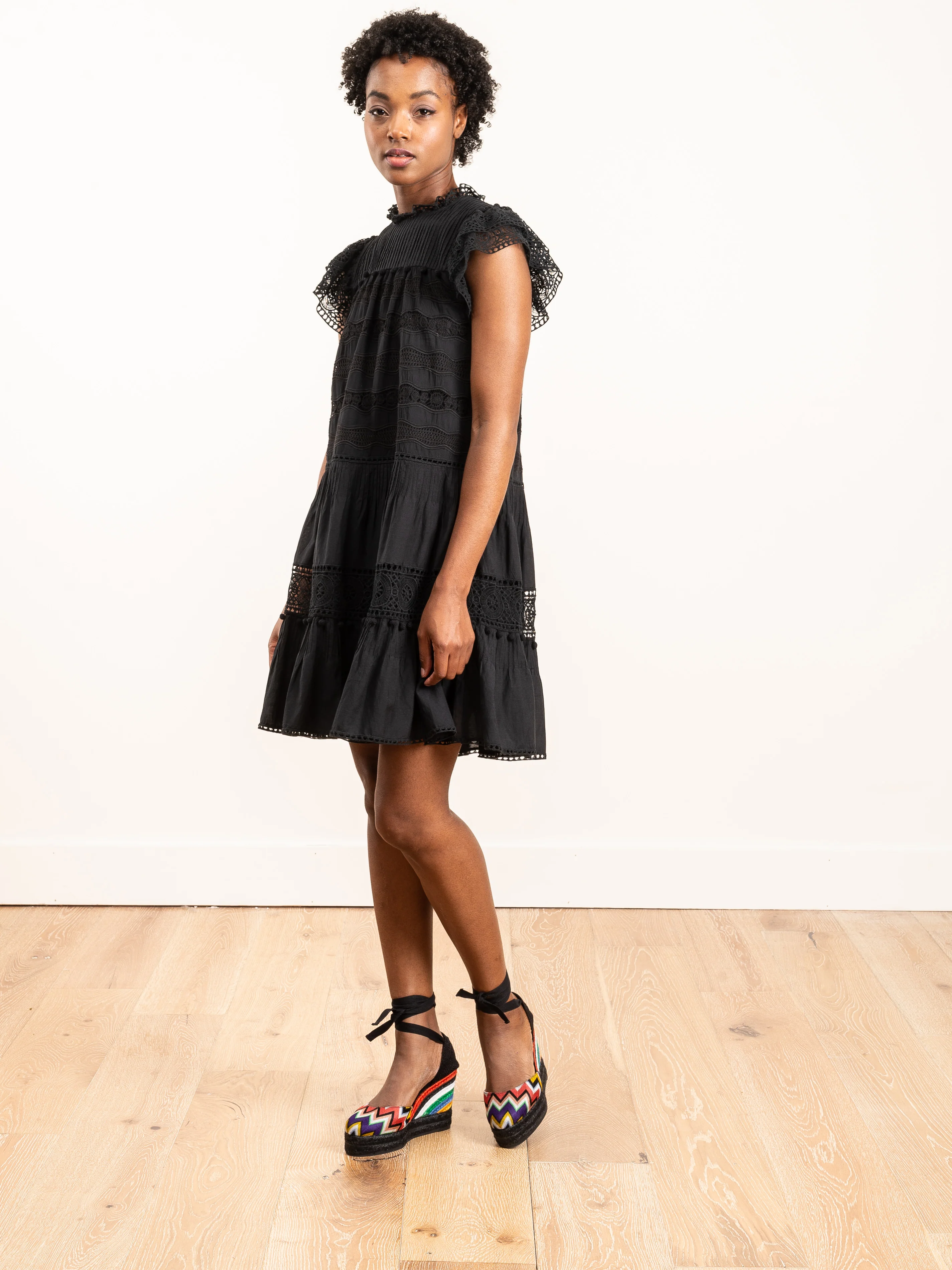 nora dress - noir - Image 2