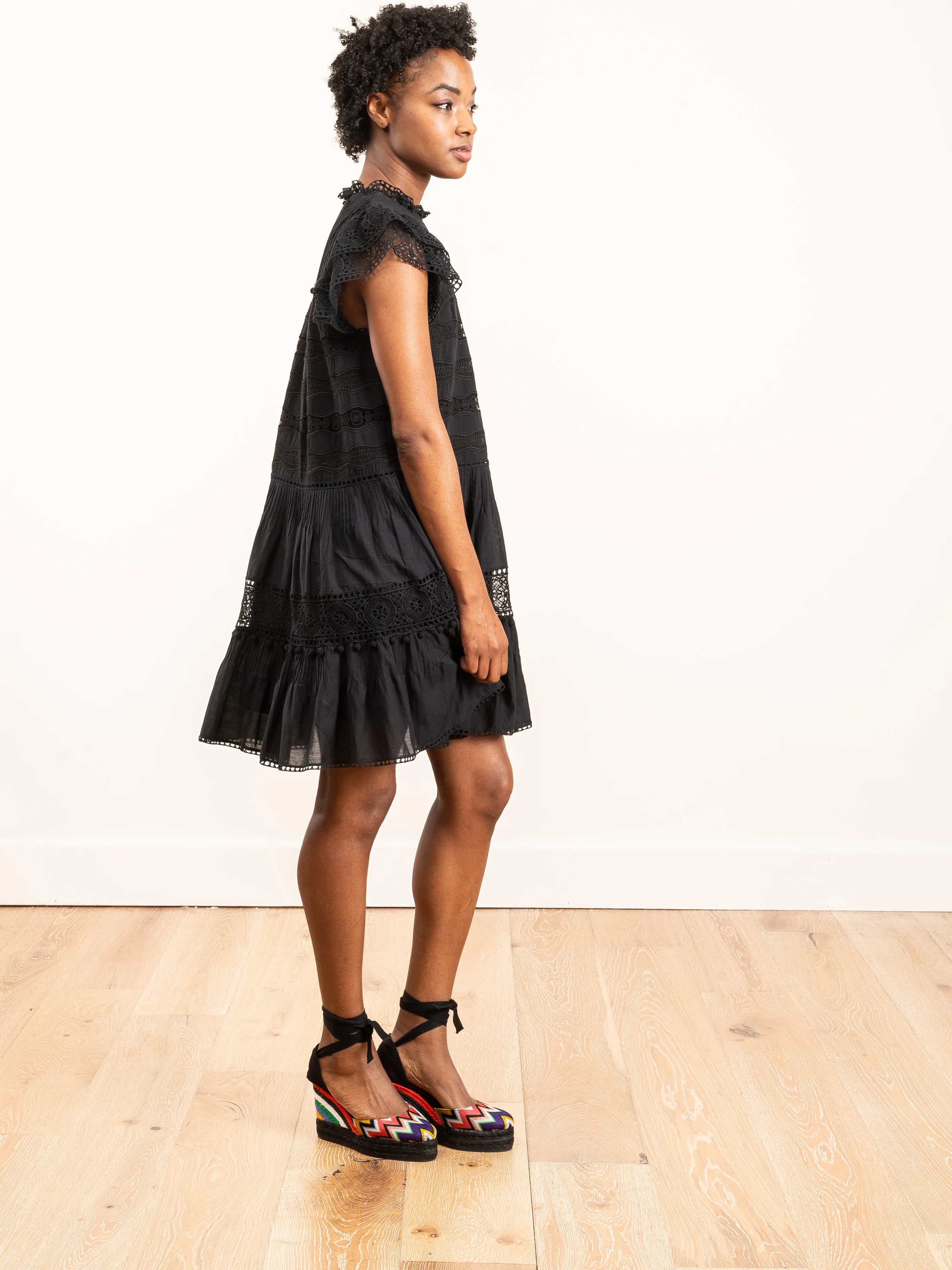 nora dress - noir - Image 3