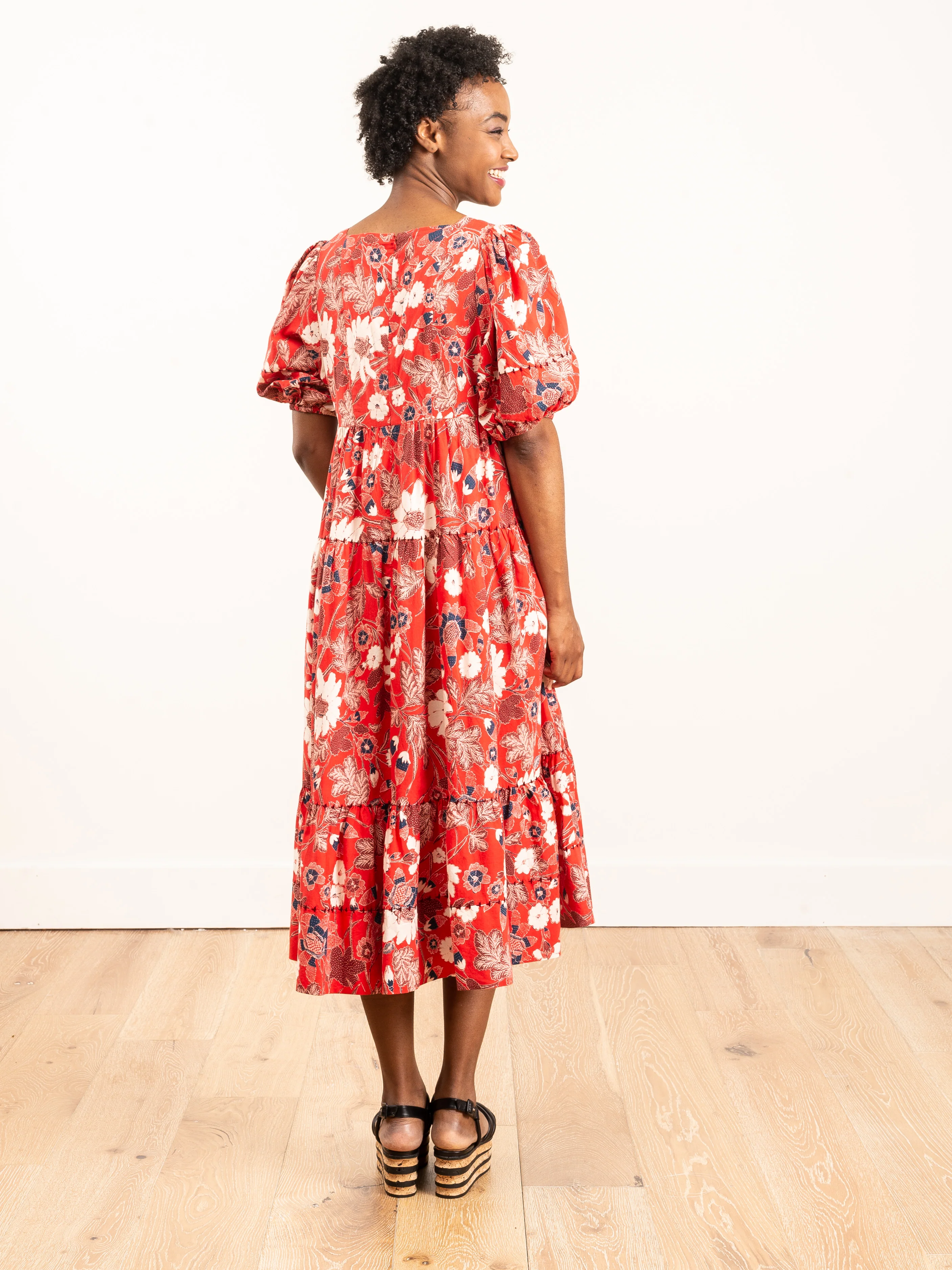 nora dress - scarlet - Image 4