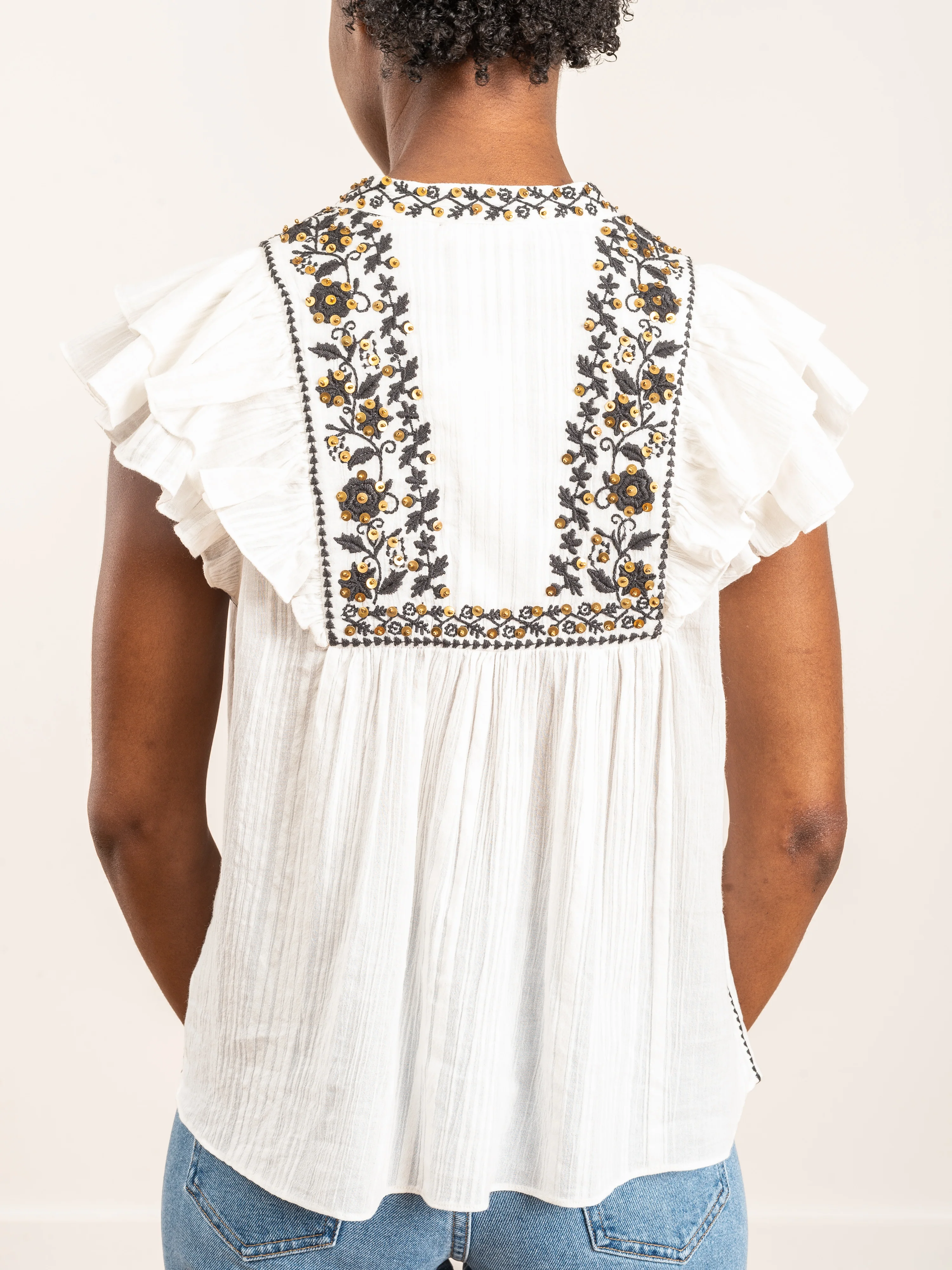 nuru top - blanc - Image 6
