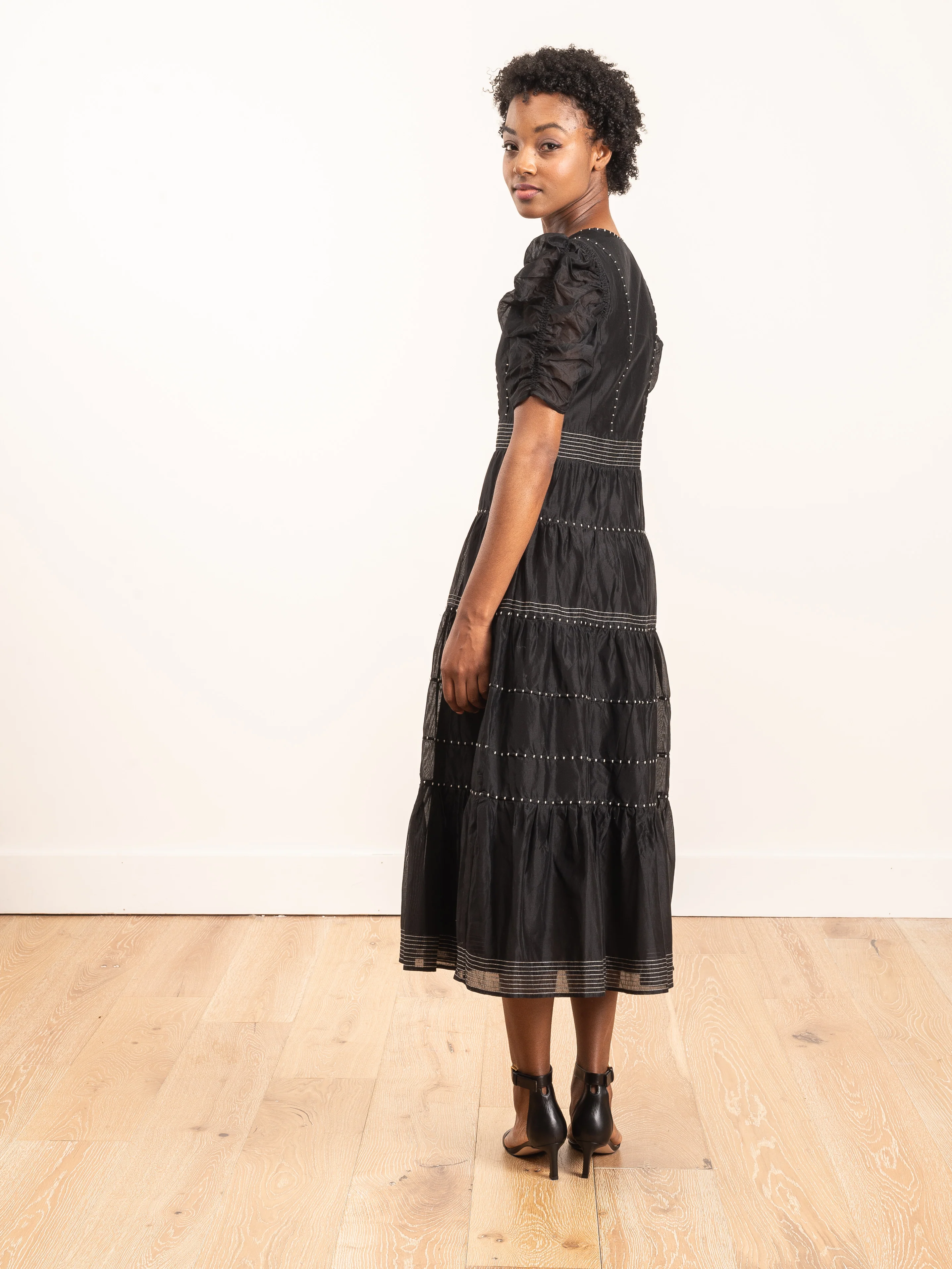 odile dress - noir - Image 2