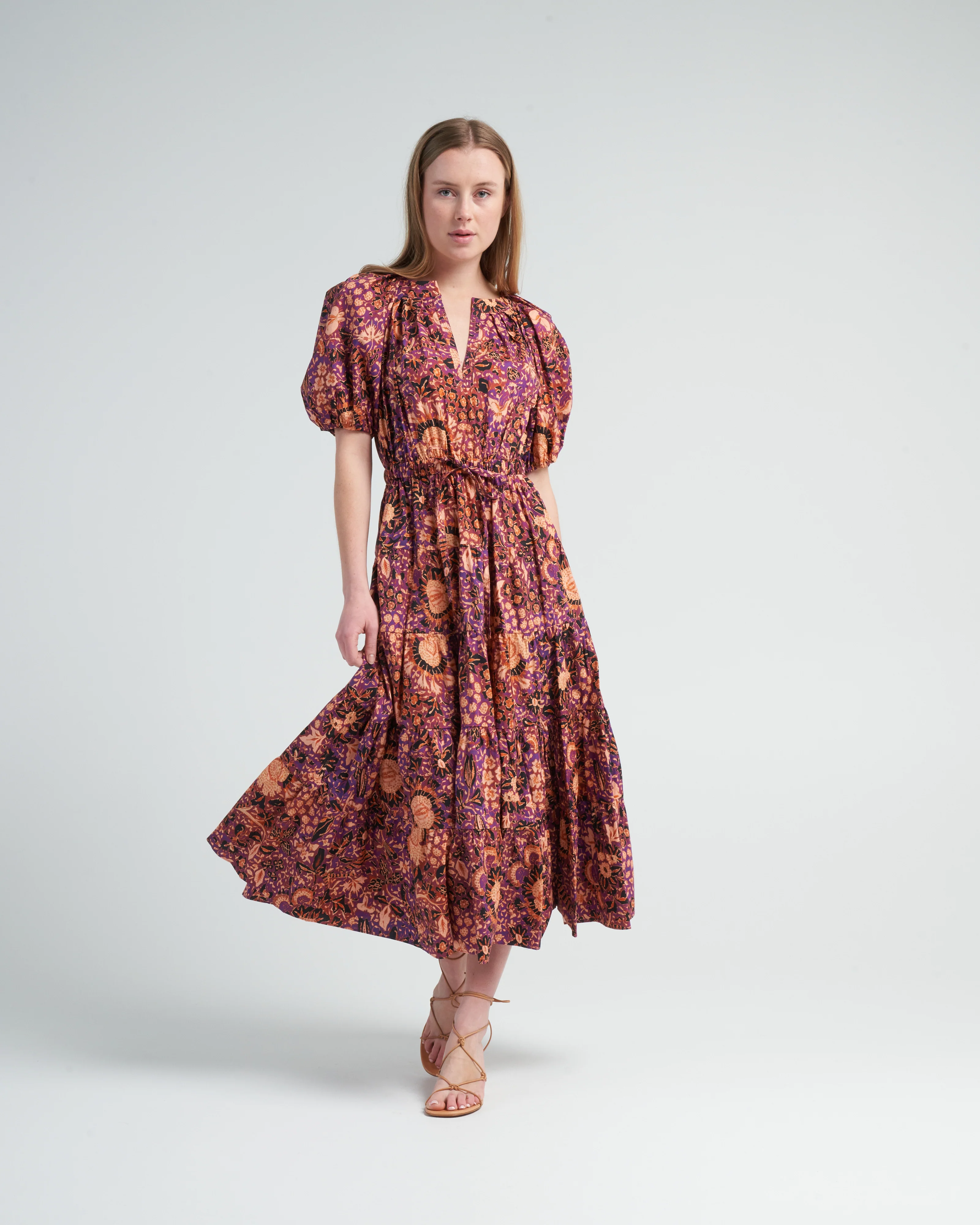 olina dress - black currant - Image 2