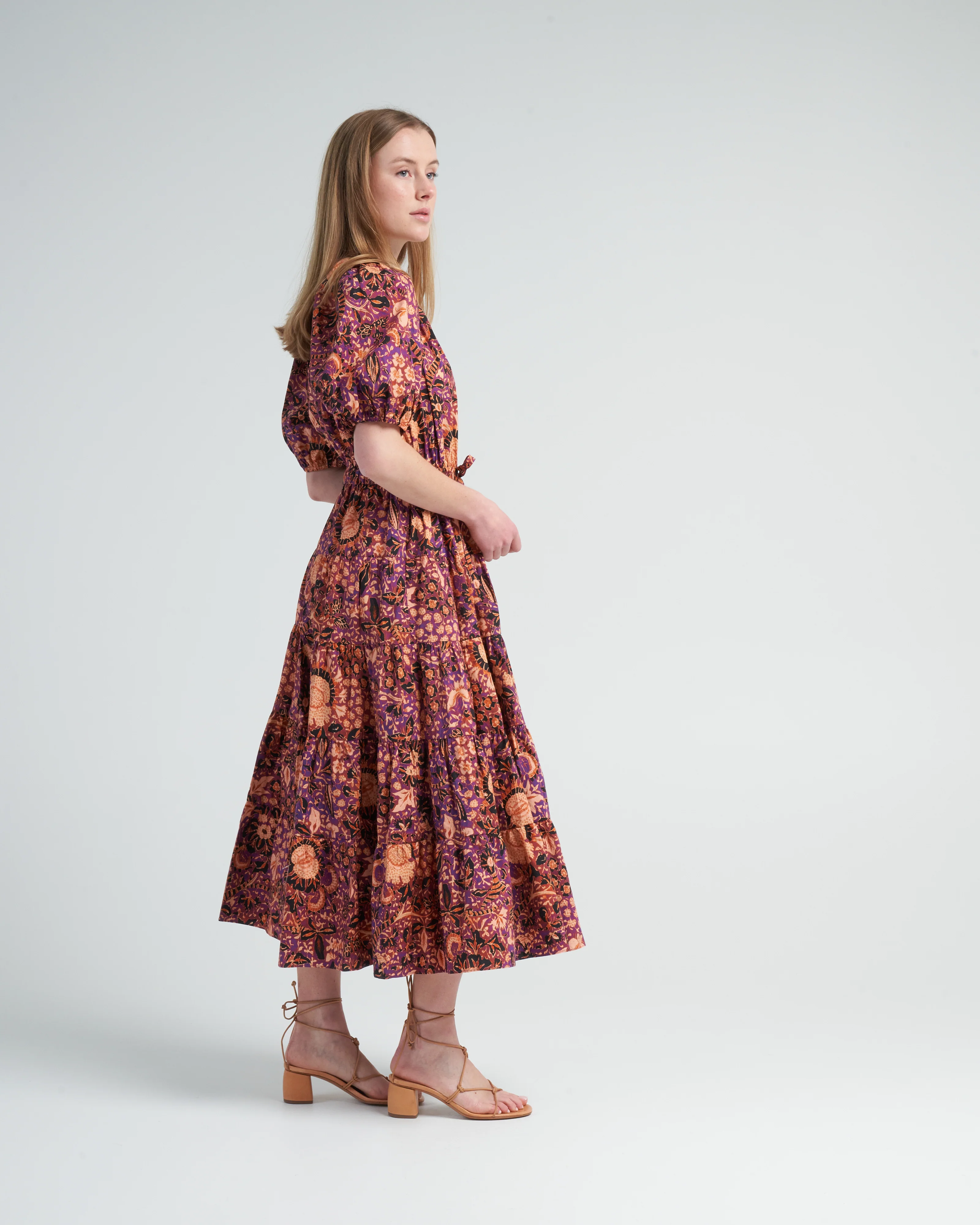 olina dress - black currant - Image 3