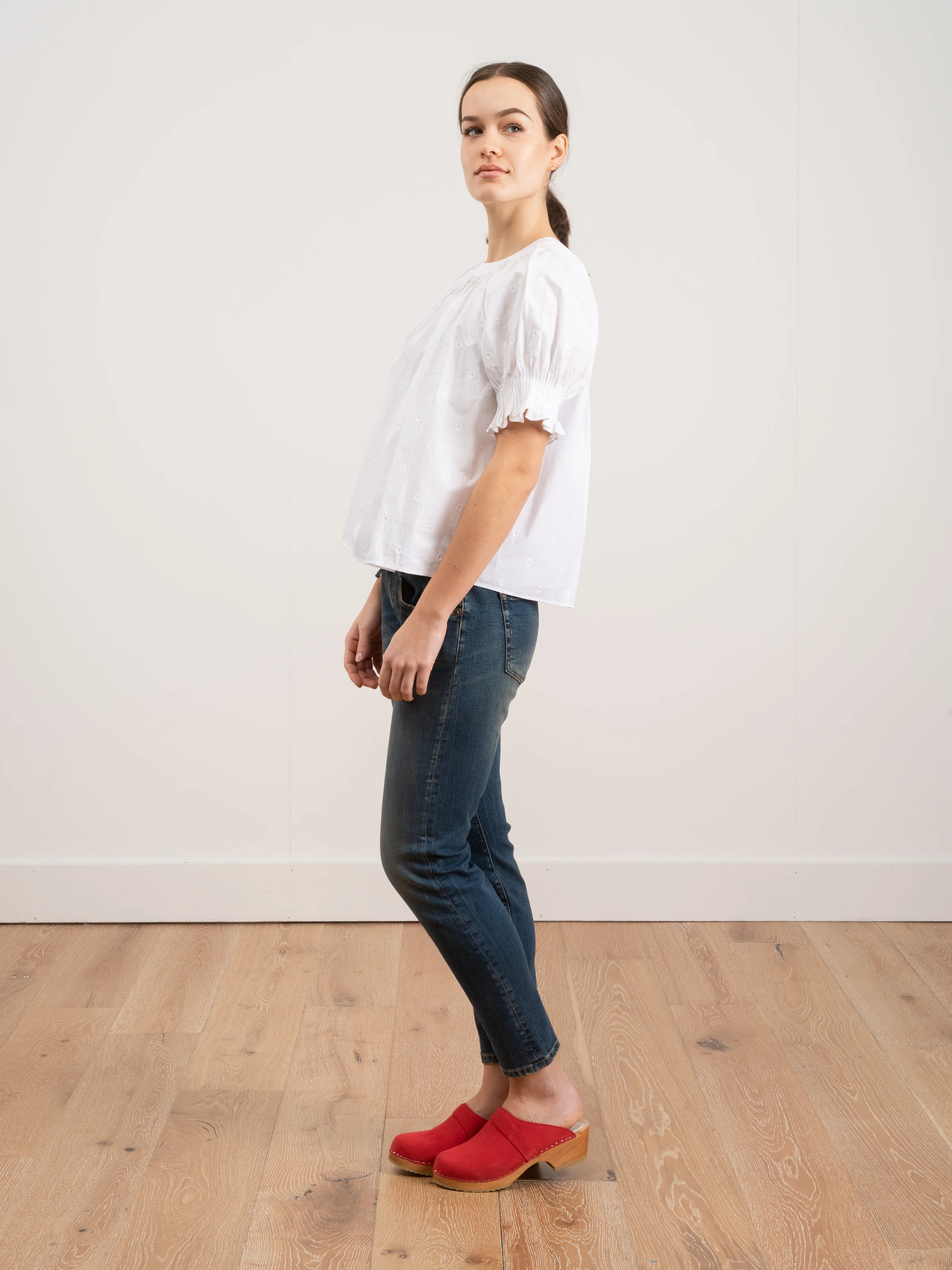 olive top - blanc - Image 2