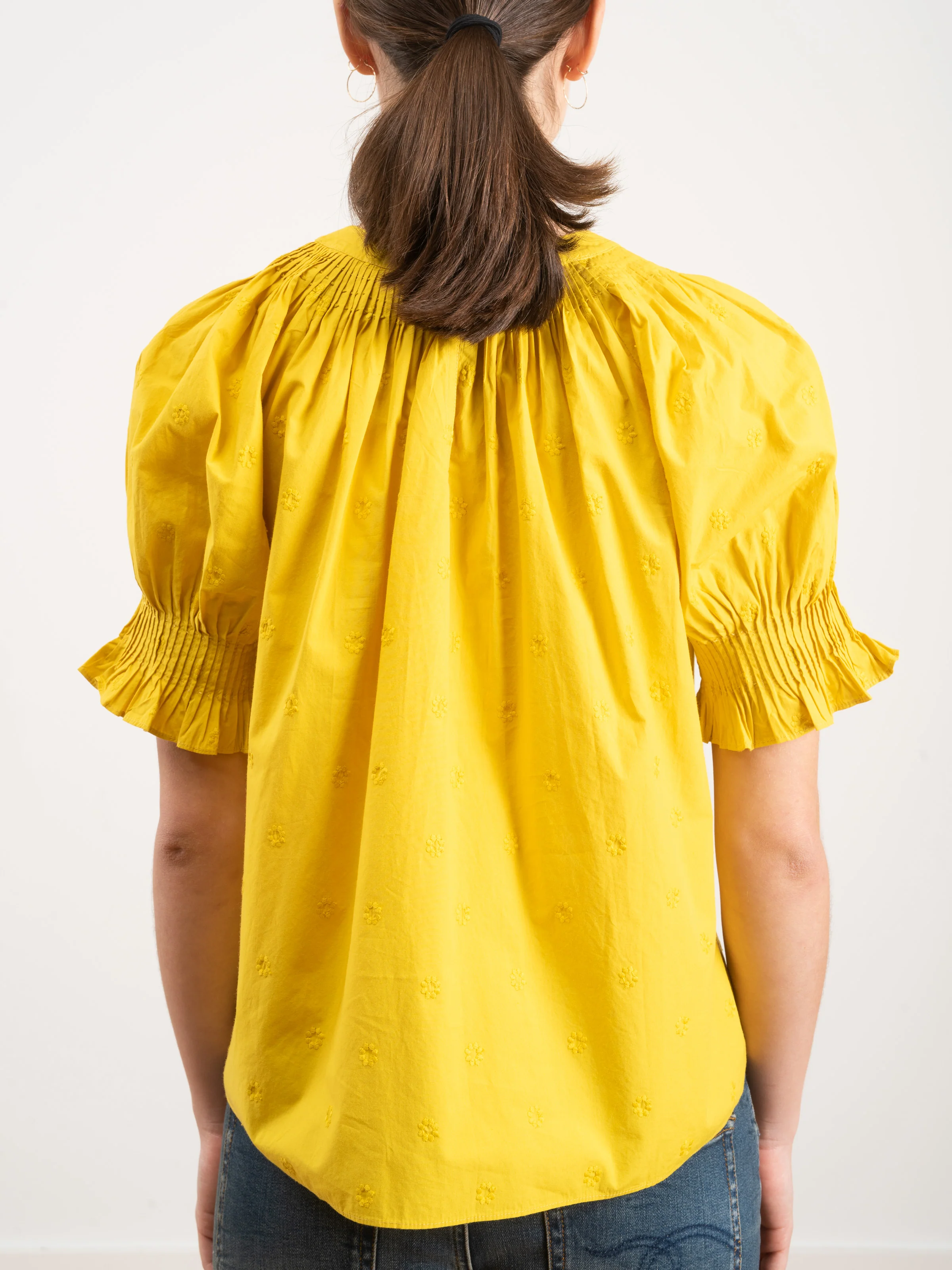 olive top - chartreuse - Image 6
