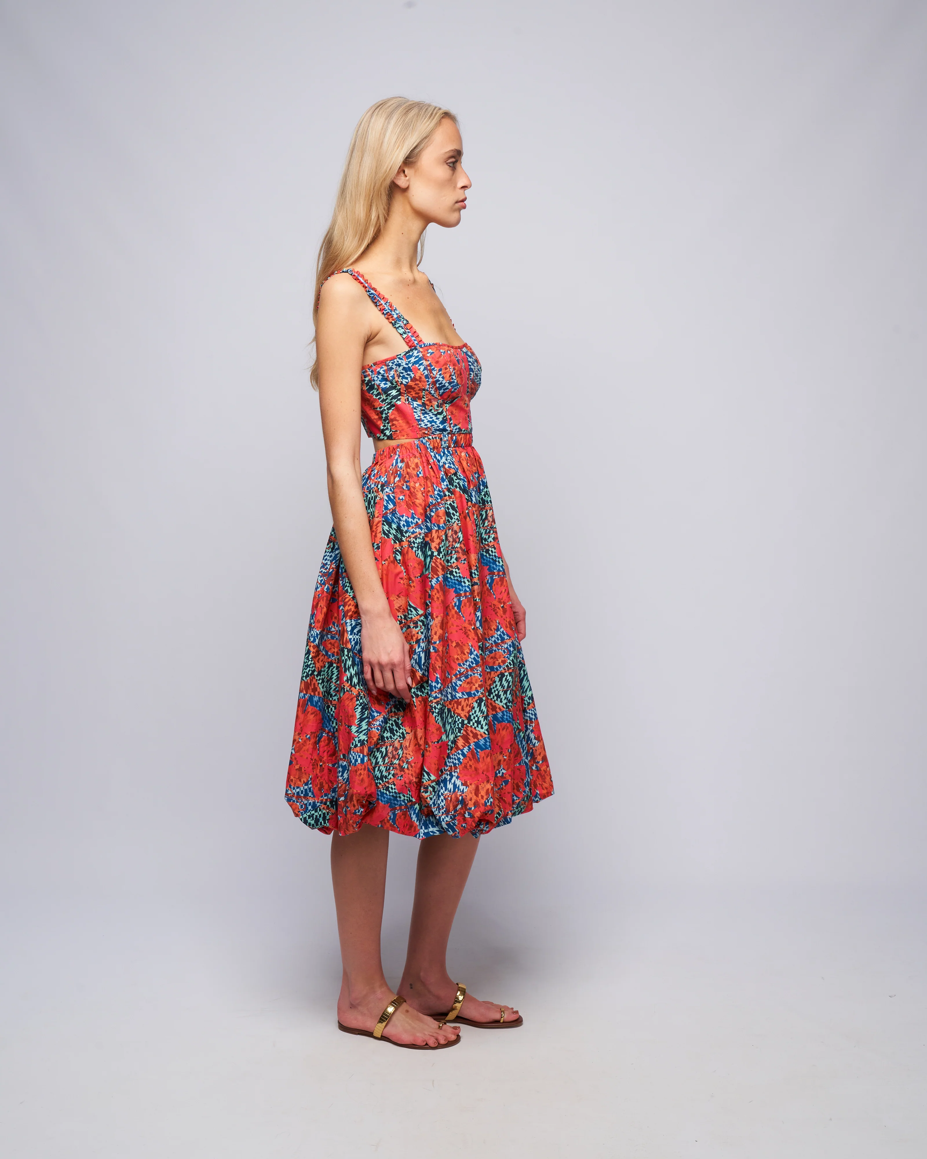 olympia dress - flamingo - Image 3